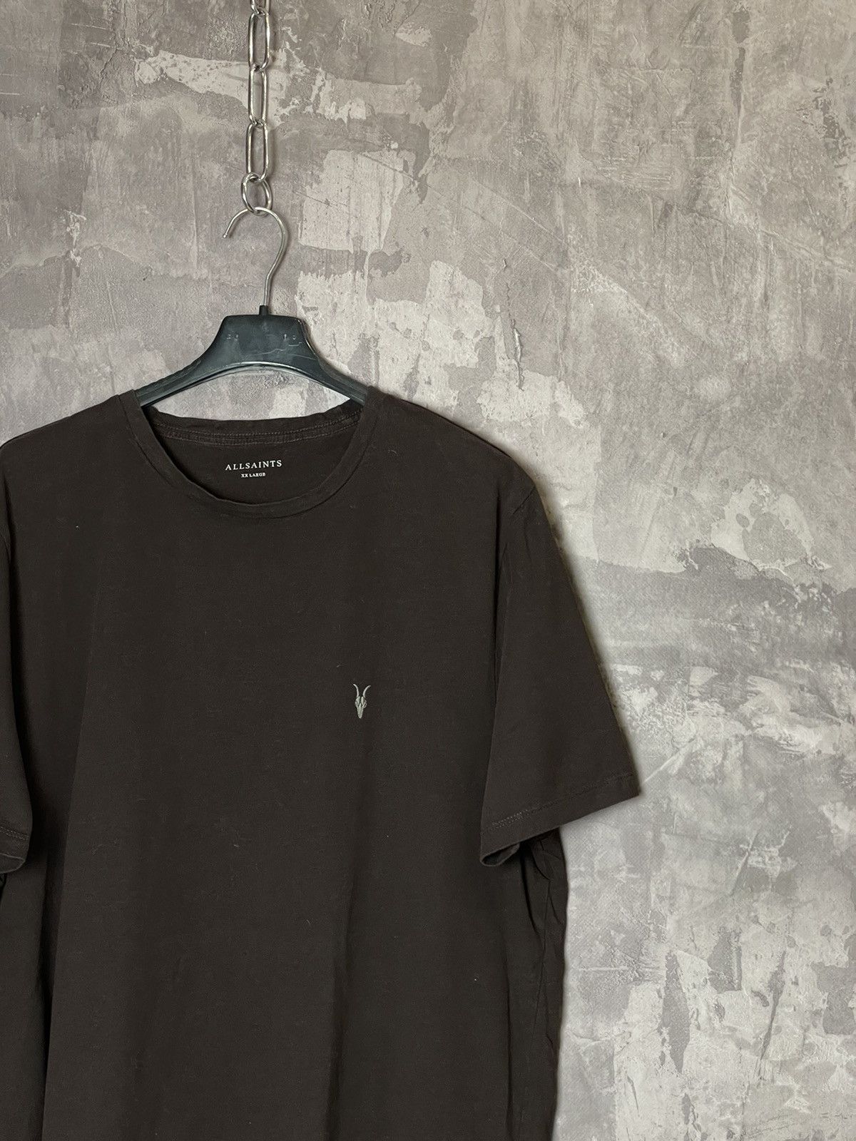 Allsaints × Vintage AllSaints Men’s Brown Brace Crew Short Sleeve T-Shirt Size US XXL / EU 58 / 5 - 3 Thumbnail
