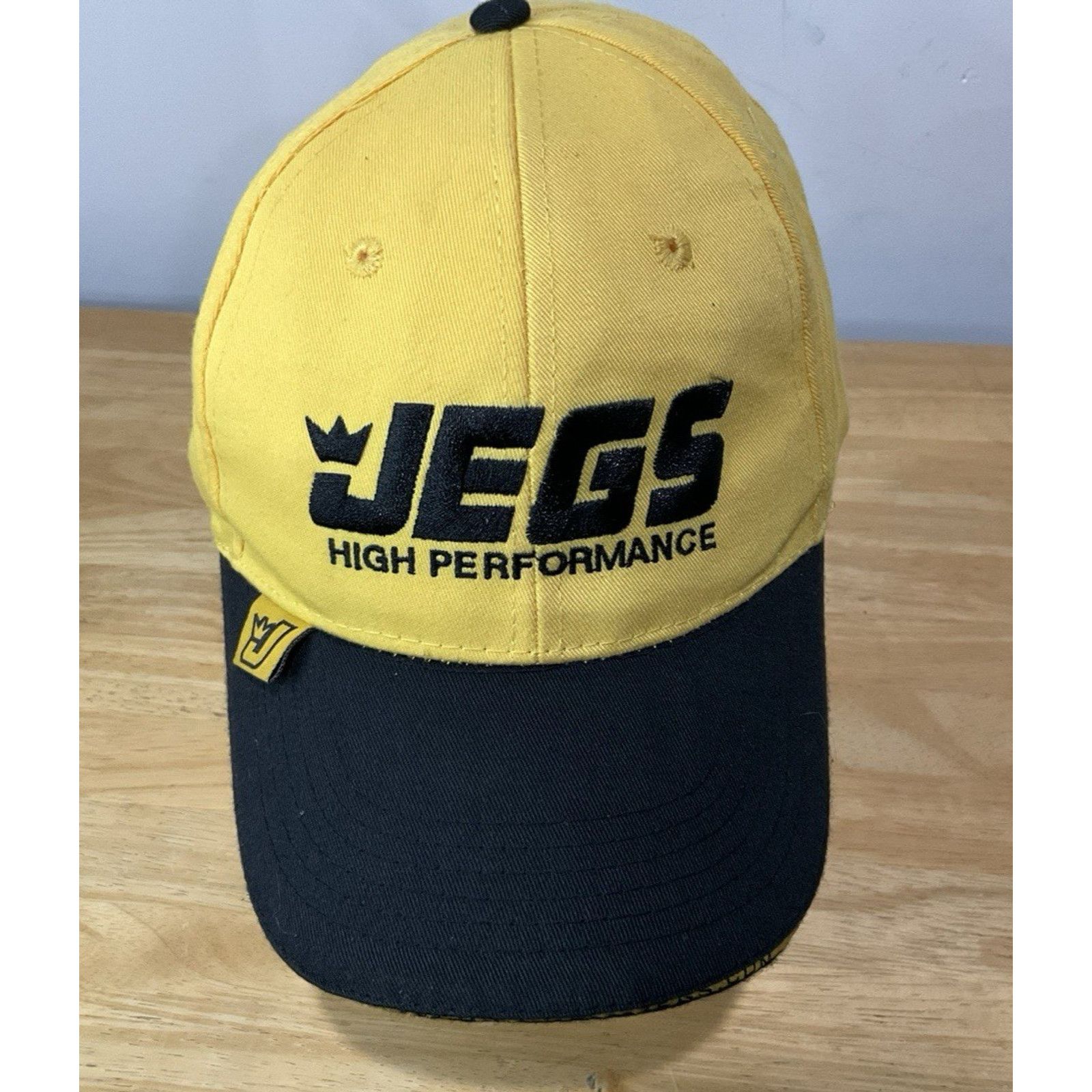 Other JEGS High Performance Hat Cap Racing Automotive Yellow Black Size ONE SIZE - 1 Thumbnail