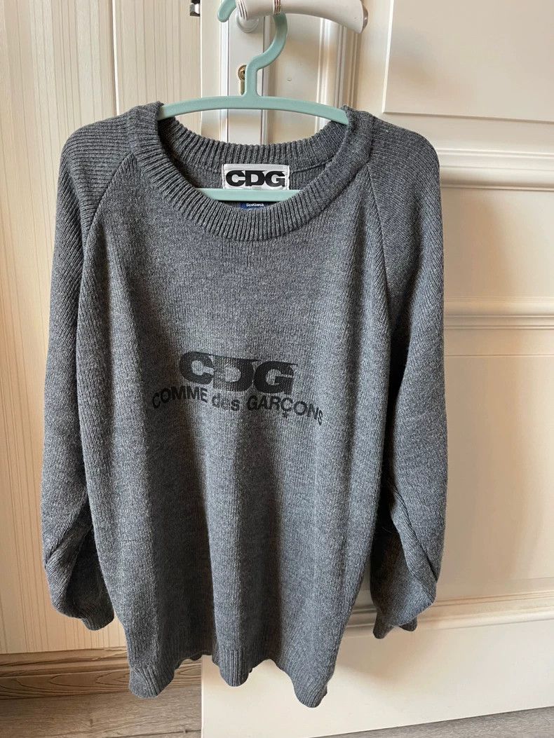 Comme des Garcons Comme des Garcons Gray Sweater L - dmc Size US L / EU 52-54 / 3 - 1 Thumbnail