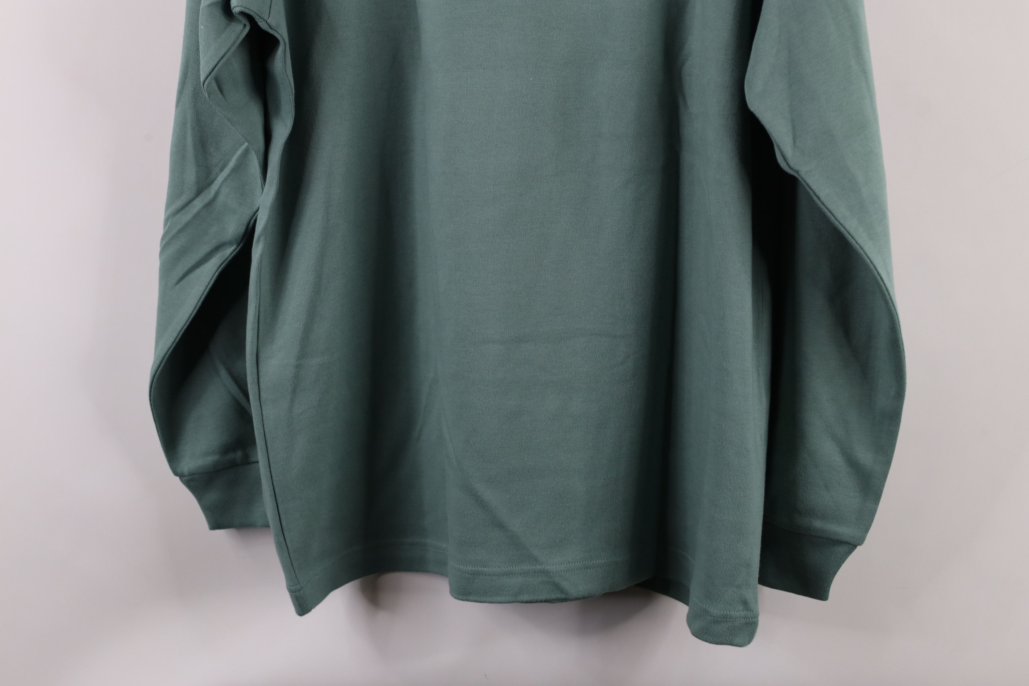 Vintage × Woolrich Woolen Mills Vintage 90s Woolrich Long Sleeve Mock Neck T-Shirt Green Size M / US 6-8 / IT 42-44 - 10 Thumbnail