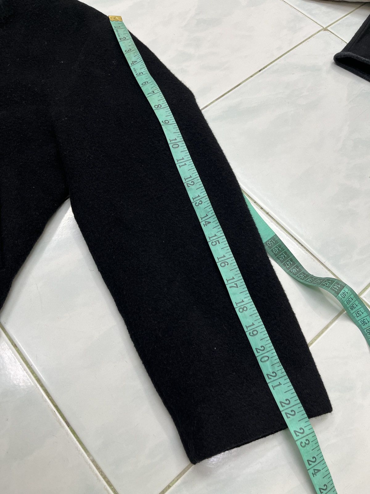 Yohji Yamamoto 🔥ARCHIVE🔥VINTAGE WORKSHOP YOHJI YAMAMOTO CROPPED WOOL JACKET Size M / US 6-8 / IT 42-44 - 16 Thumbnail
