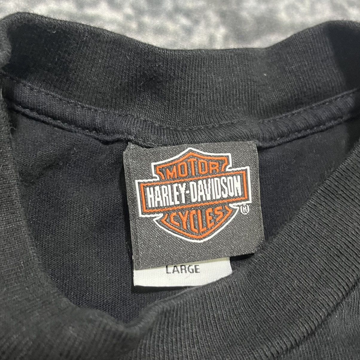 Harley Davidson Vintage 2000s Harley Davidson Biker Skater Grunge T Shirt Size US L / EU 52-54 / 3 - 7 Thumbnail