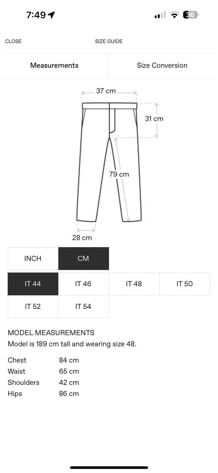 Han Kjobenhavn Han Kjobenjavn Oversized Trousers Size US 30 / EU 46 - 5 Thumbnail