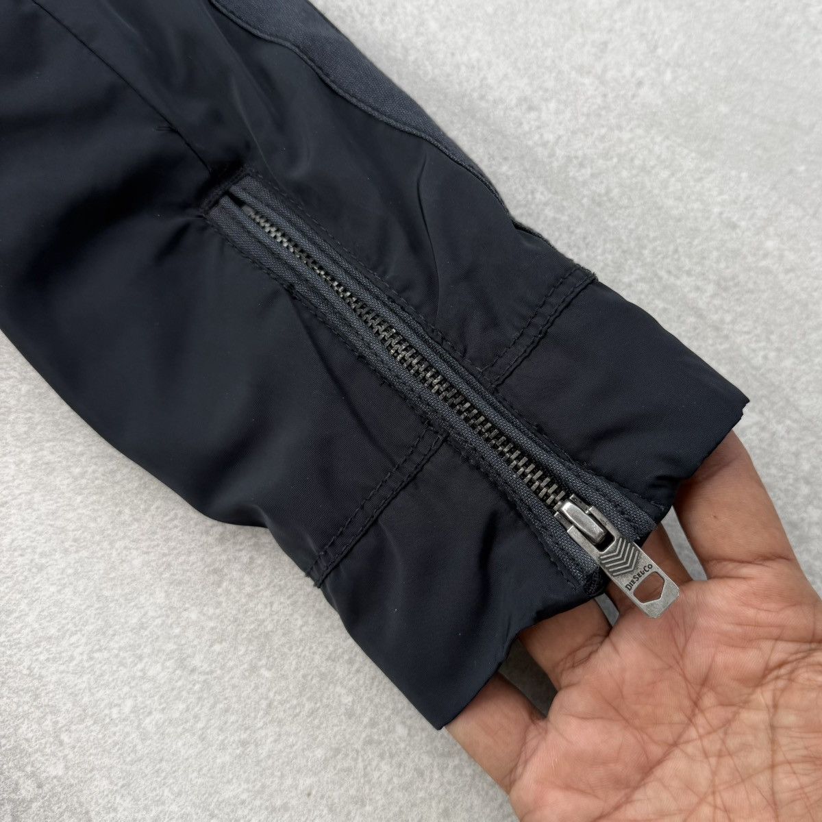 Diesel Diesel Teflon Fabric Protection Rider Zipper Bomber Jacket Size US L / EU 52-54 / 3 - 13 Thumbnail