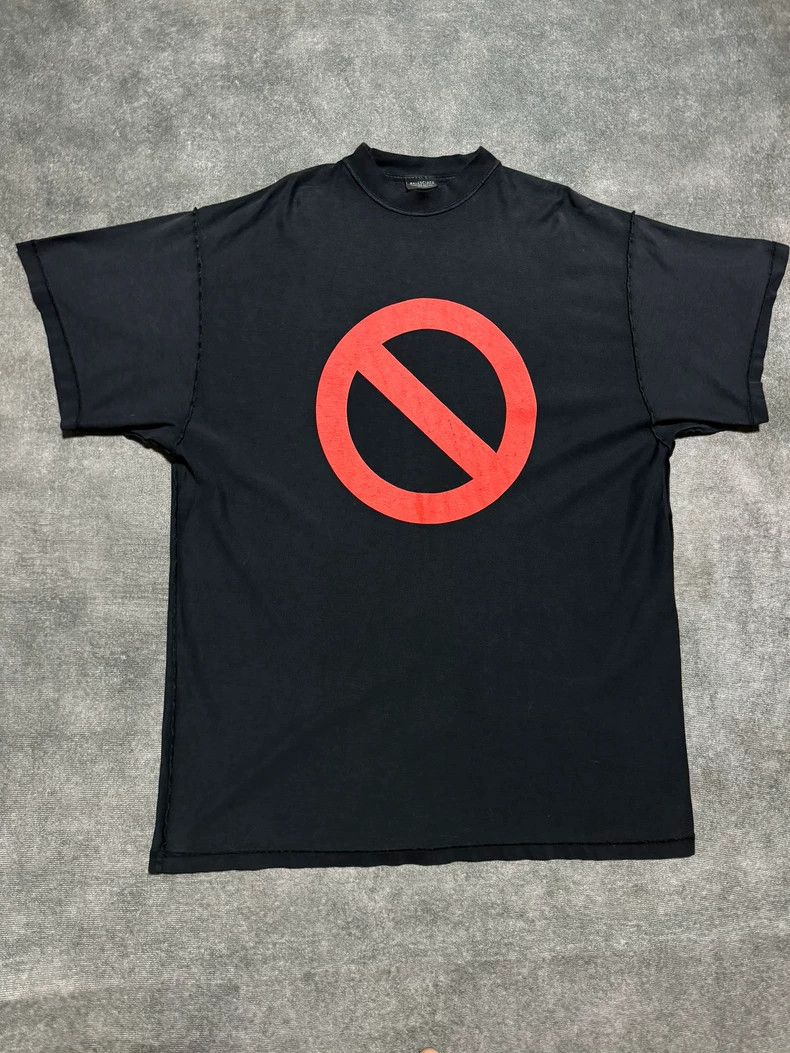 Balenciaga Balenciaga Apple Music collaborative crumpled vintage short-sleeve - dmc Size US XS / EU 42 / 0 - 1 Thumbnail