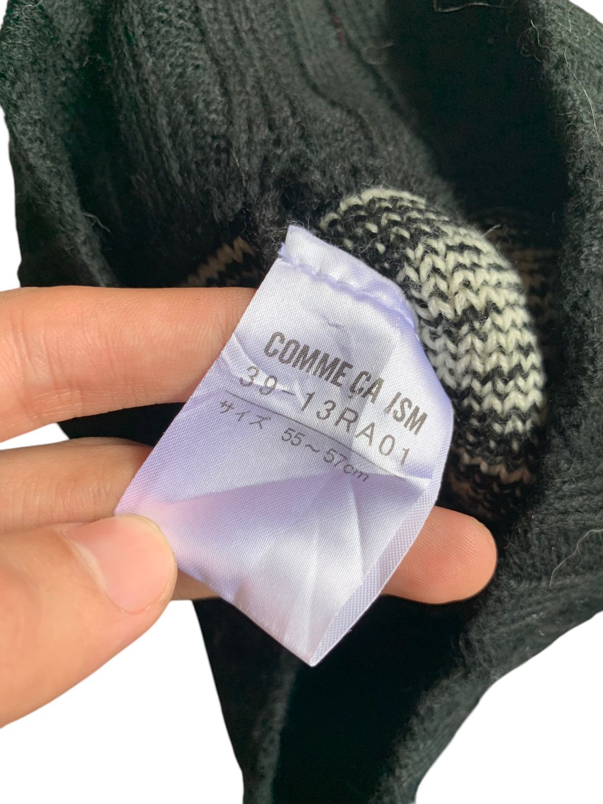 Japanese Brand Comme Ca Ism Japanese Knitted Winter Sessions Beanie hats Size ONE SIZE - 7 Thumbnail