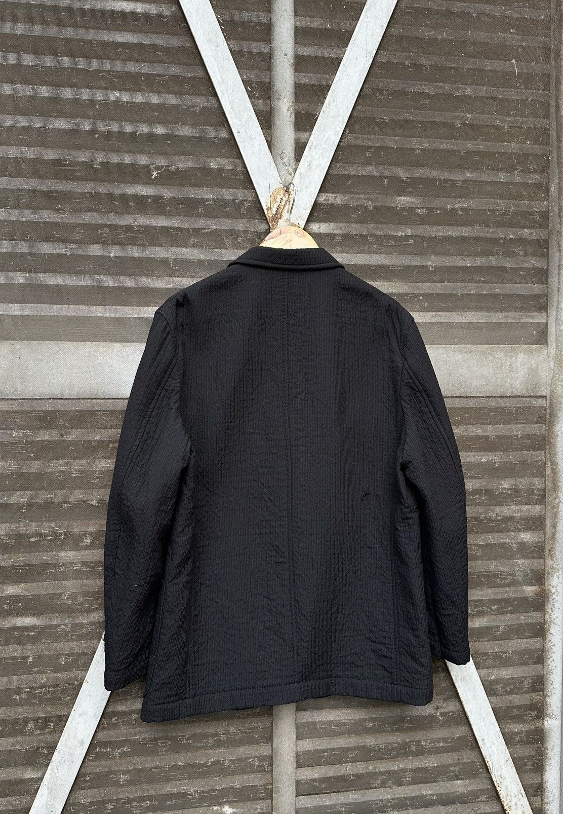 Comme des Garcons AD1997 Comme Des Garcons Homme Wool Chore Jacket Size US M / EU 48-50 / 2 - 11 Thumbnail