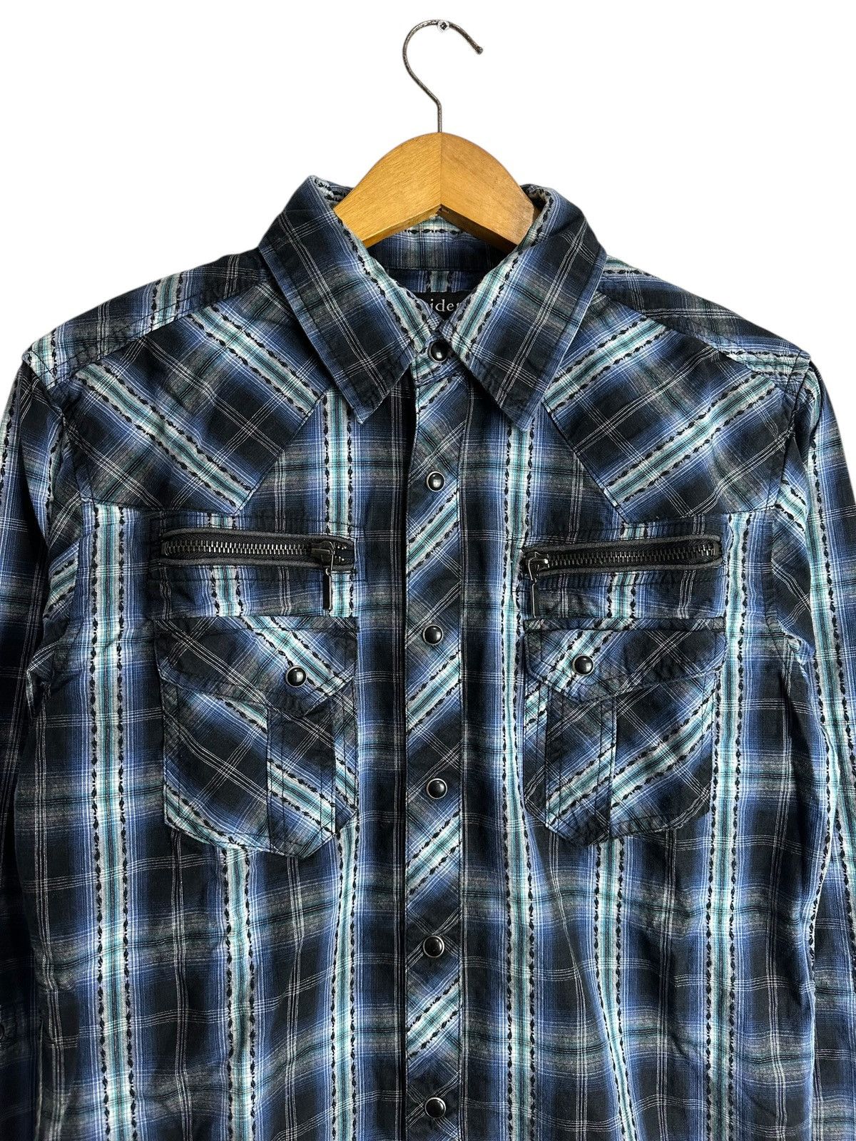 Hysteric Glamour SORRIDERE GOTHIC WESTERN SHIRT BUTTON IFSIXWASNINE LGB STYLE Size US M / EU 48-50 / 2 - 2 Thumbnail