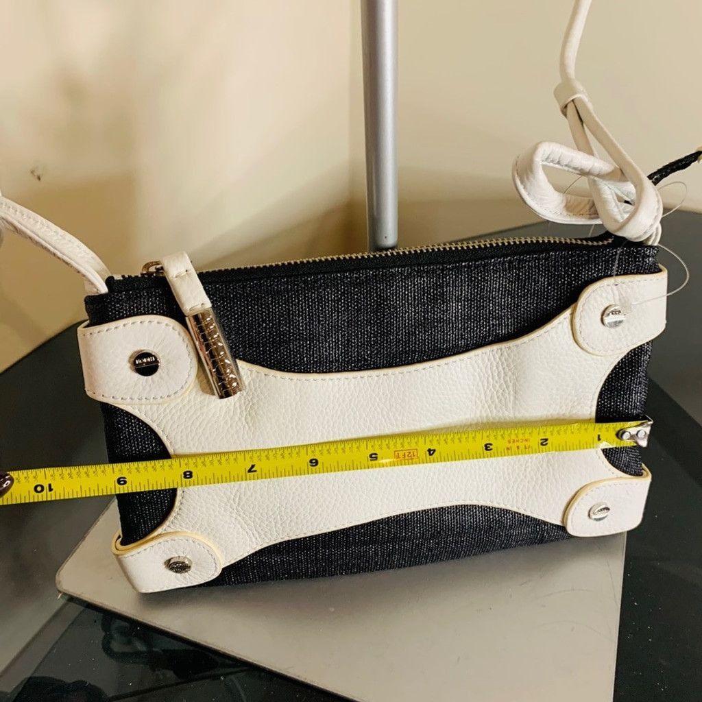 Other BODHI small blue denim w white leather crossbody Size ONE SIZE - 4 Thumbnail