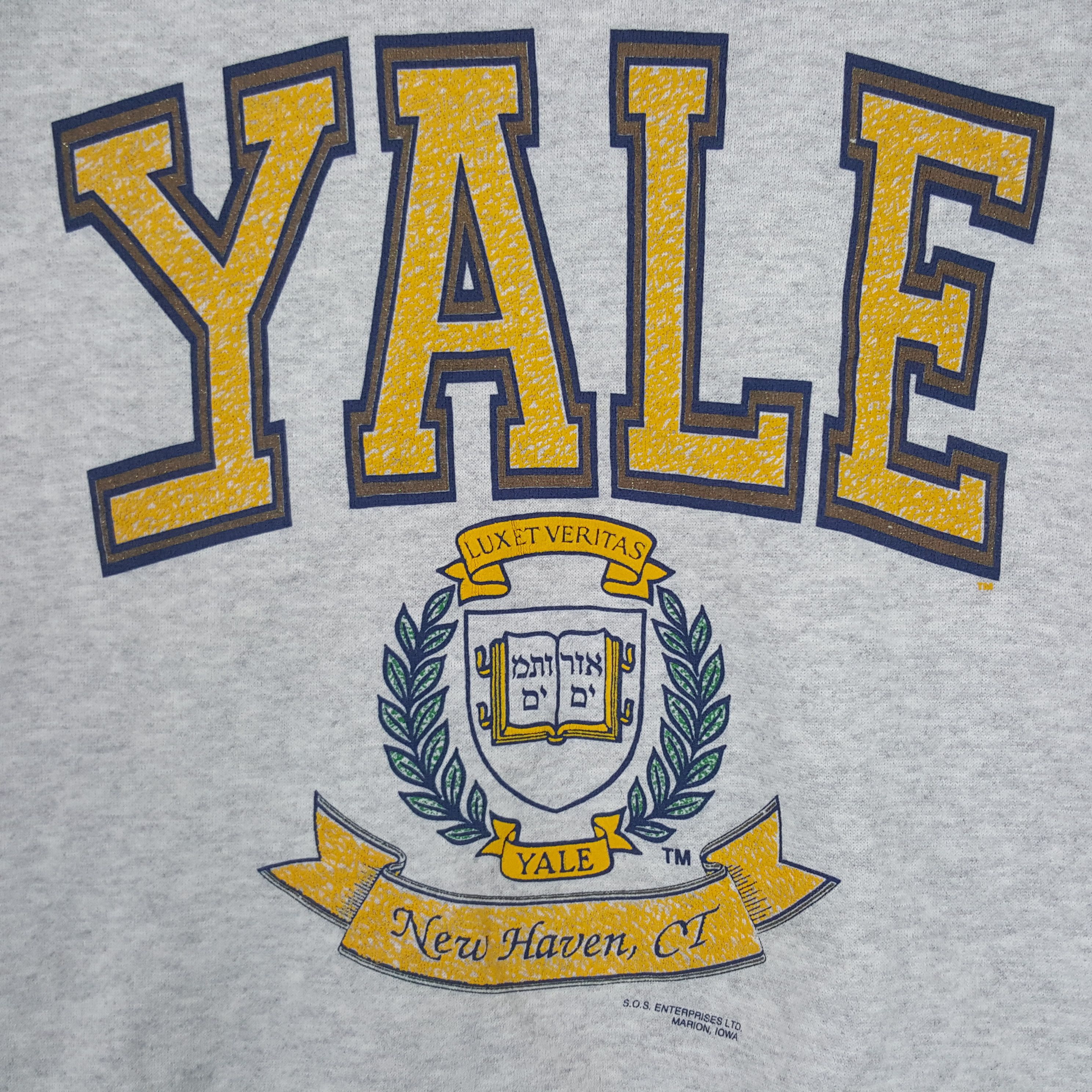 Champion × Vintage Vintage Yale Champion American University Promo Sweatshirt Size US M / EU 48-50 / 2 - 2 Thumbnail