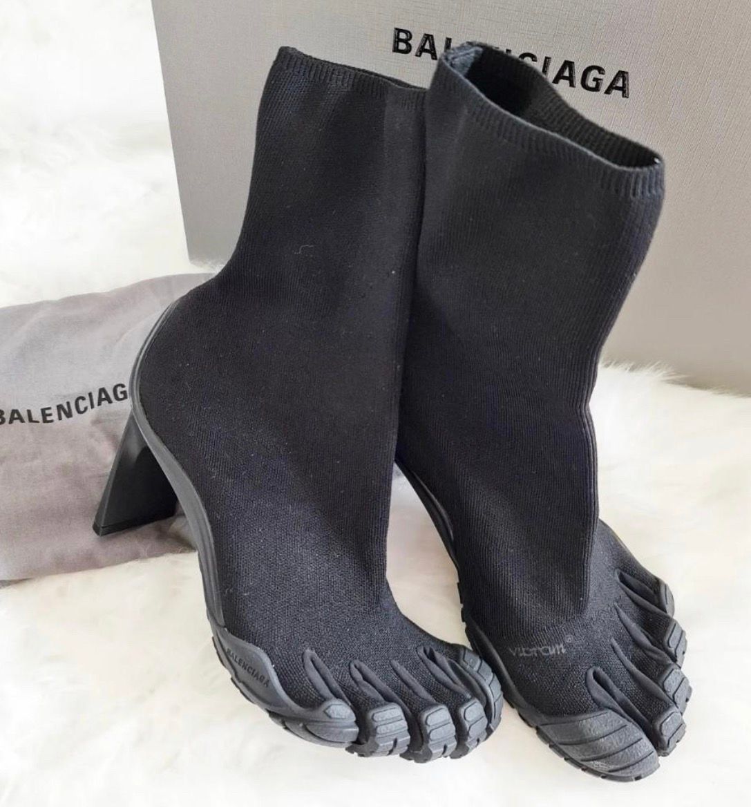 Balenciaga Vibram Five Fingers Heeled Sock Boots | Grailed