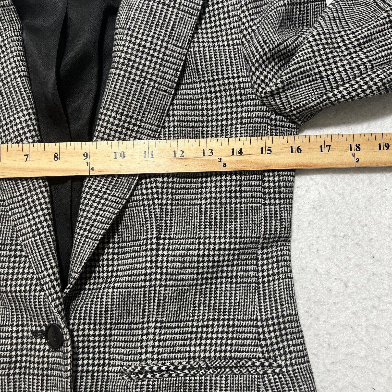 Pendleton Pendleton Woolen Mills Houndstooth Blazer A-Line Skirt Set Size M / US 6-8 / IT 42-44 - 11 Thumbnail