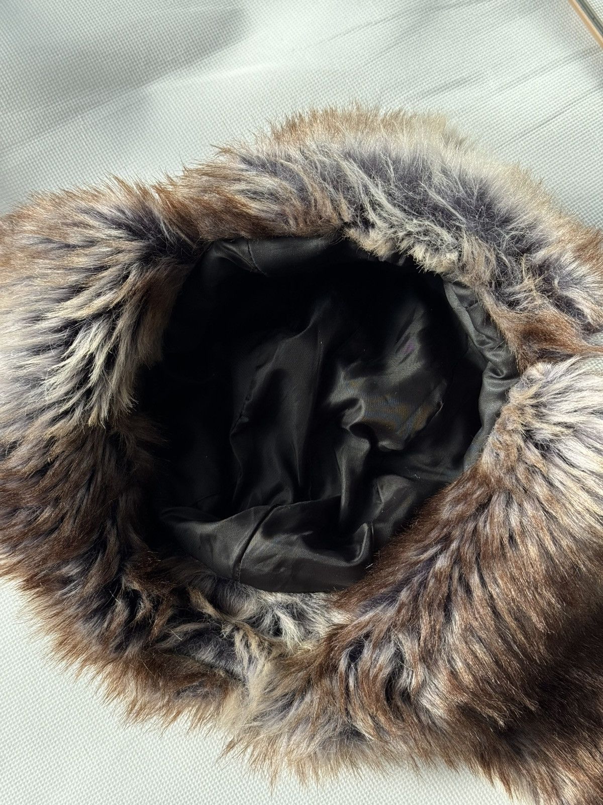 Hysteric Glamour Vintage fuzzy mohair japanese ushanka hat avant garde Size ONE SIZE - 9 Thumbnail