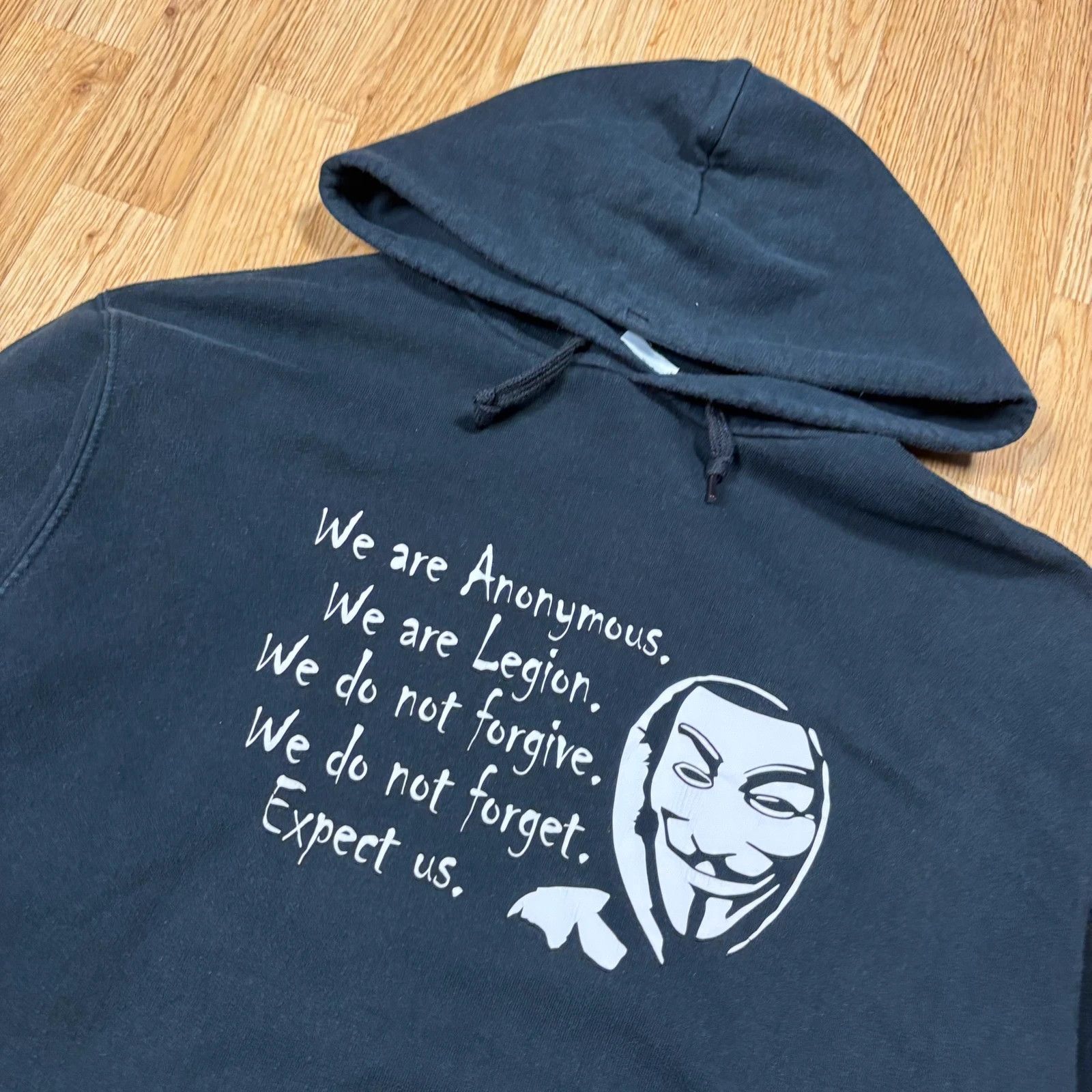 Japanese Brand Anonymous “We Are Legion” Hoodie XL Size US XL / EU 56 / 4 - 2 Thumbnail
