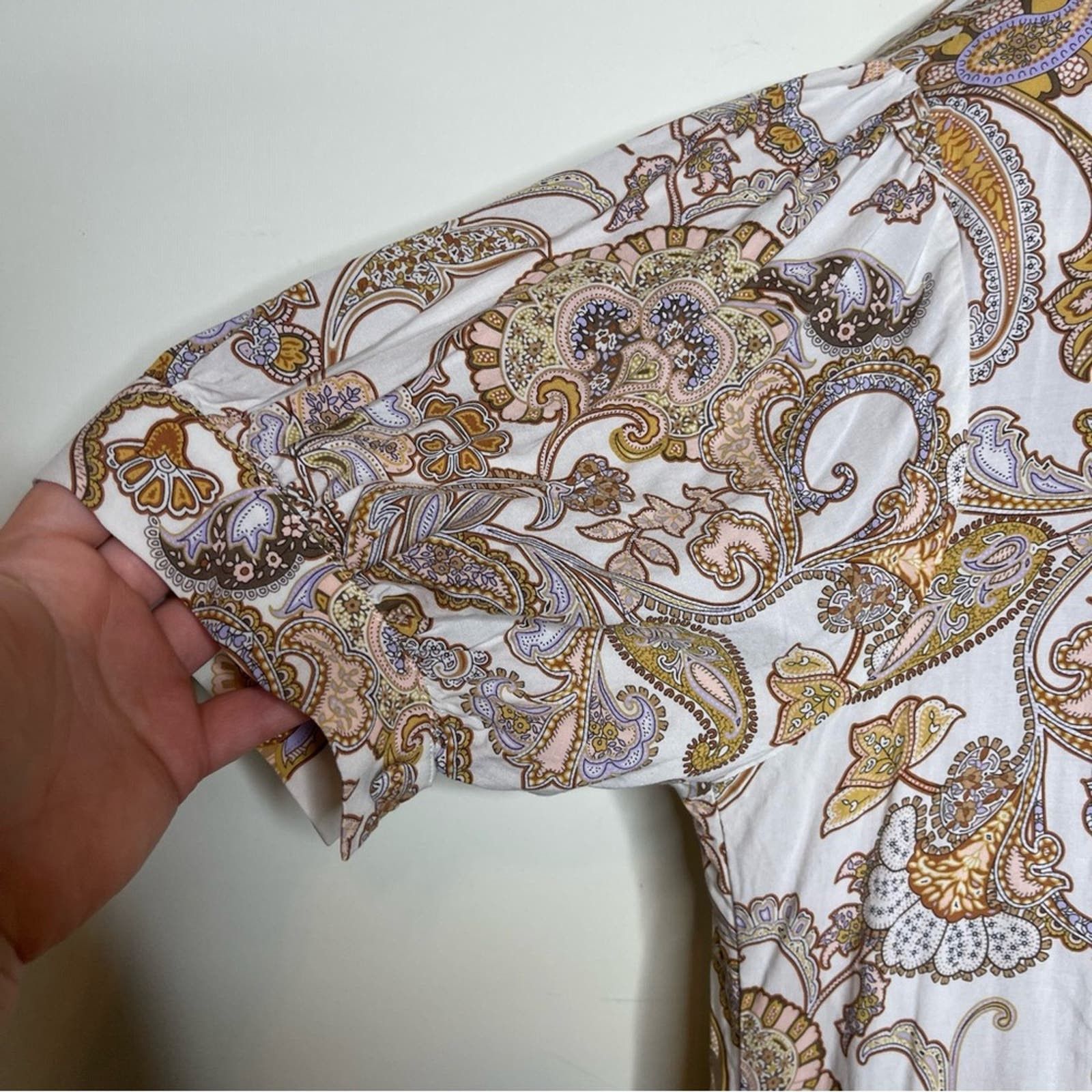 Other OWL Marrakech Clarisse 100% viscose maxi paisley dress US M Size M / US 6-8 / IT 42-44 - 6 Thumbnail