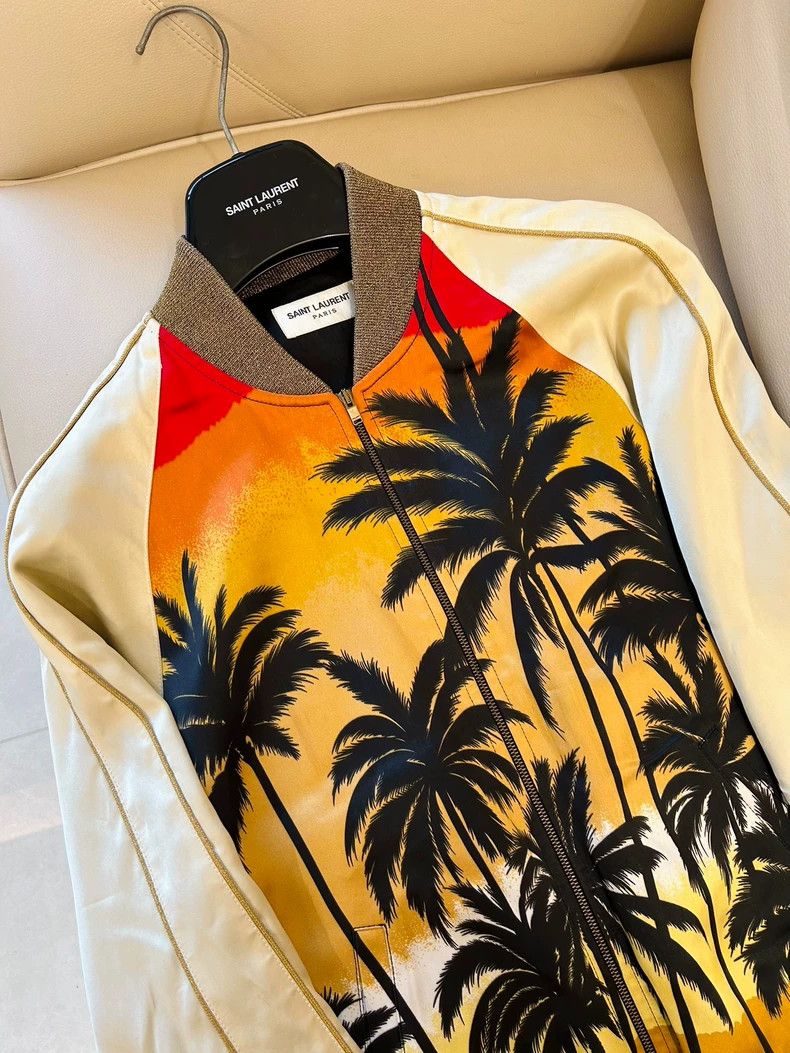 Yves Saint Laurent Saint Laurent Spring/Summer 16 Coconut Teddy jacket 2502-N Size US S / EU 44-46 / 1 - 2 Thumbnail