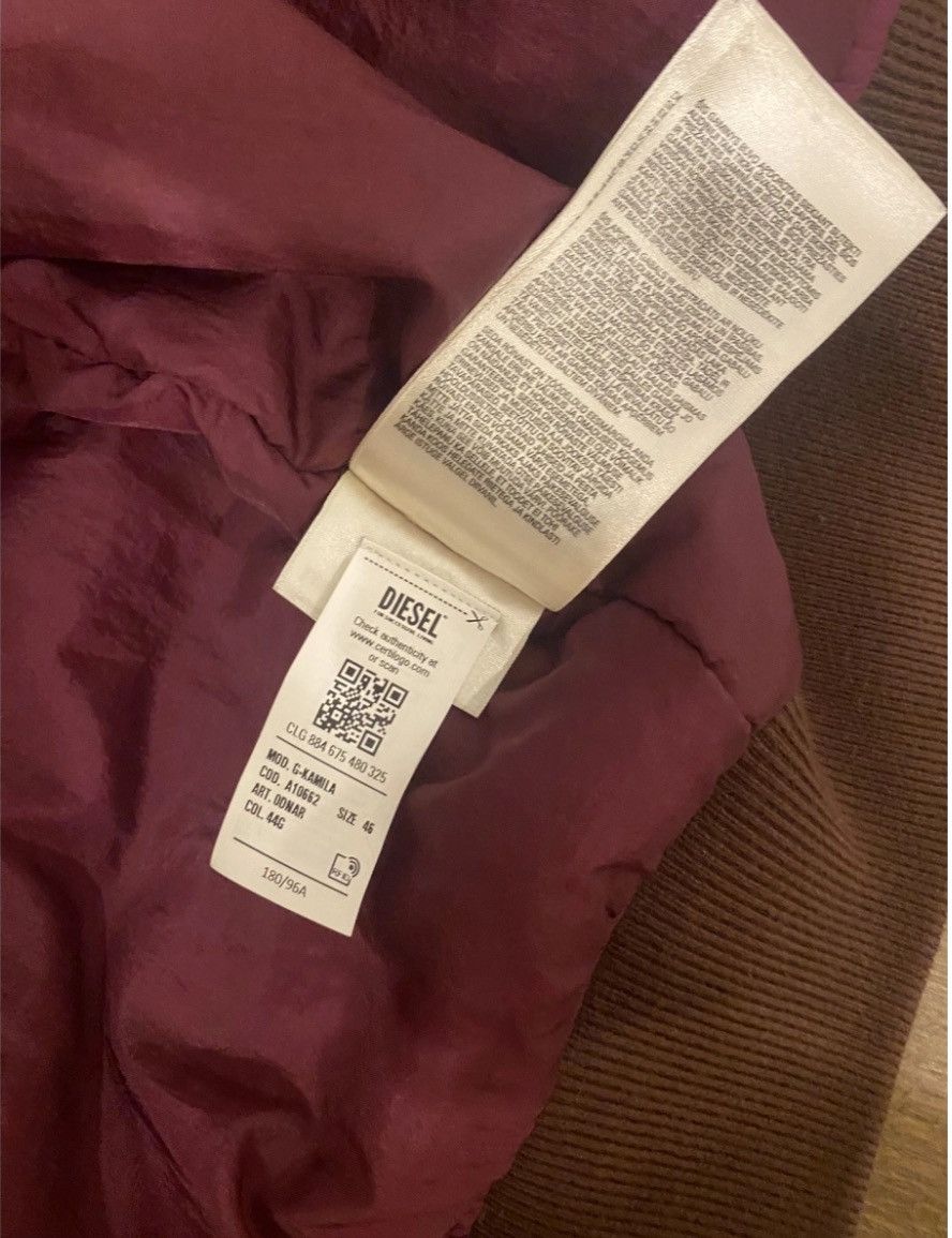 Diesel Diesel G-Diesel Kamila Gradient-Effect Hooded Zipped Jacket Size XL / US 12-14 / IT 48-50 - 4 Thumbnail