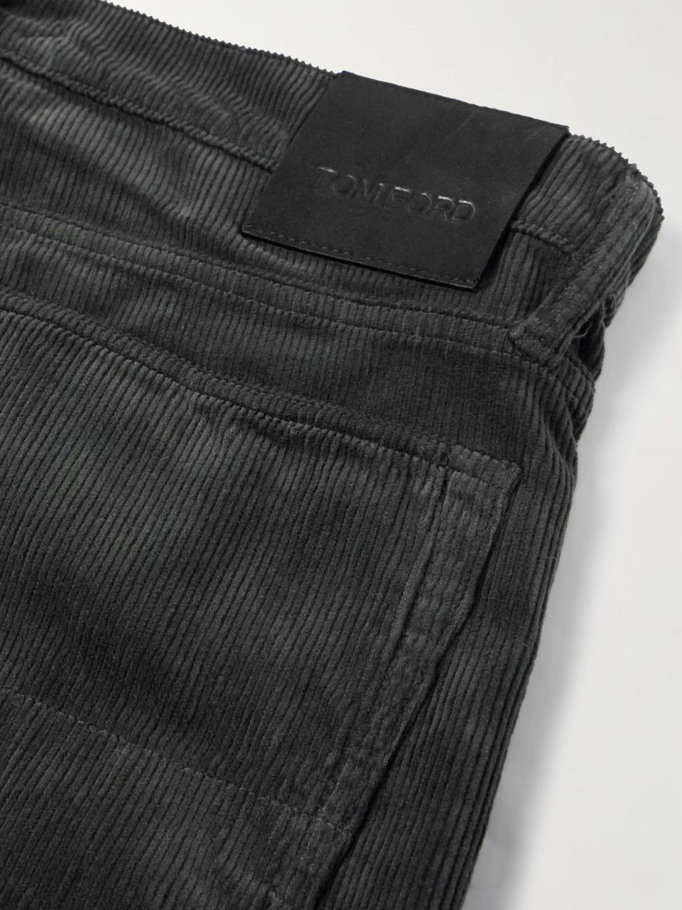 Tom Ford o1w1db10225 TFD001 Corduroy Trouser in Anthracite Grey Size US 36 / EU 52 - 5 Thumbnail