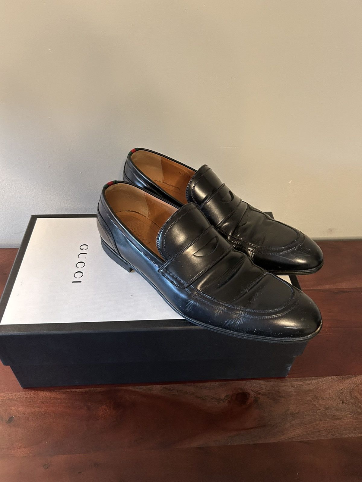 ［希少］Dior Homme coin Loafer size 41 Hedi Dior Homme coin Loafer size 41 Hedi Men's Designer Formal Shoes