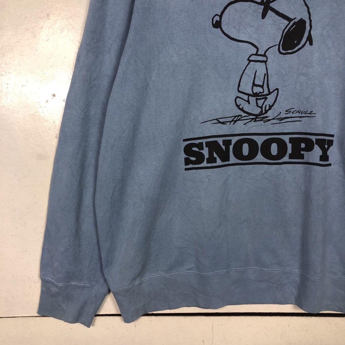 Japanese Brand 📌Vintage Sweatshirt Snoopy Big Logo Size US XXL / EU 58 / 5 - 6 Thumbnail
