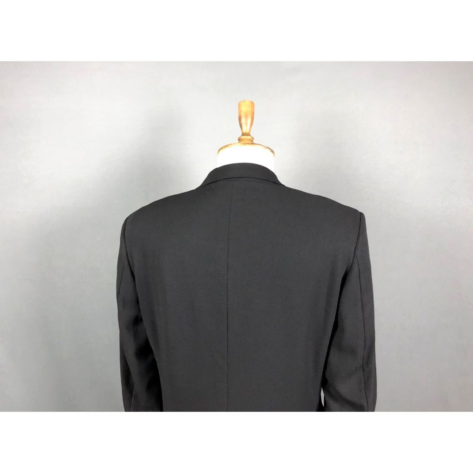 Versace Versace Blazer Wool Men 50 Black Blazer Mens Wool Jacket 3 Button Pockets Classic Suit Coat Size 50R - 5 Thumbnail