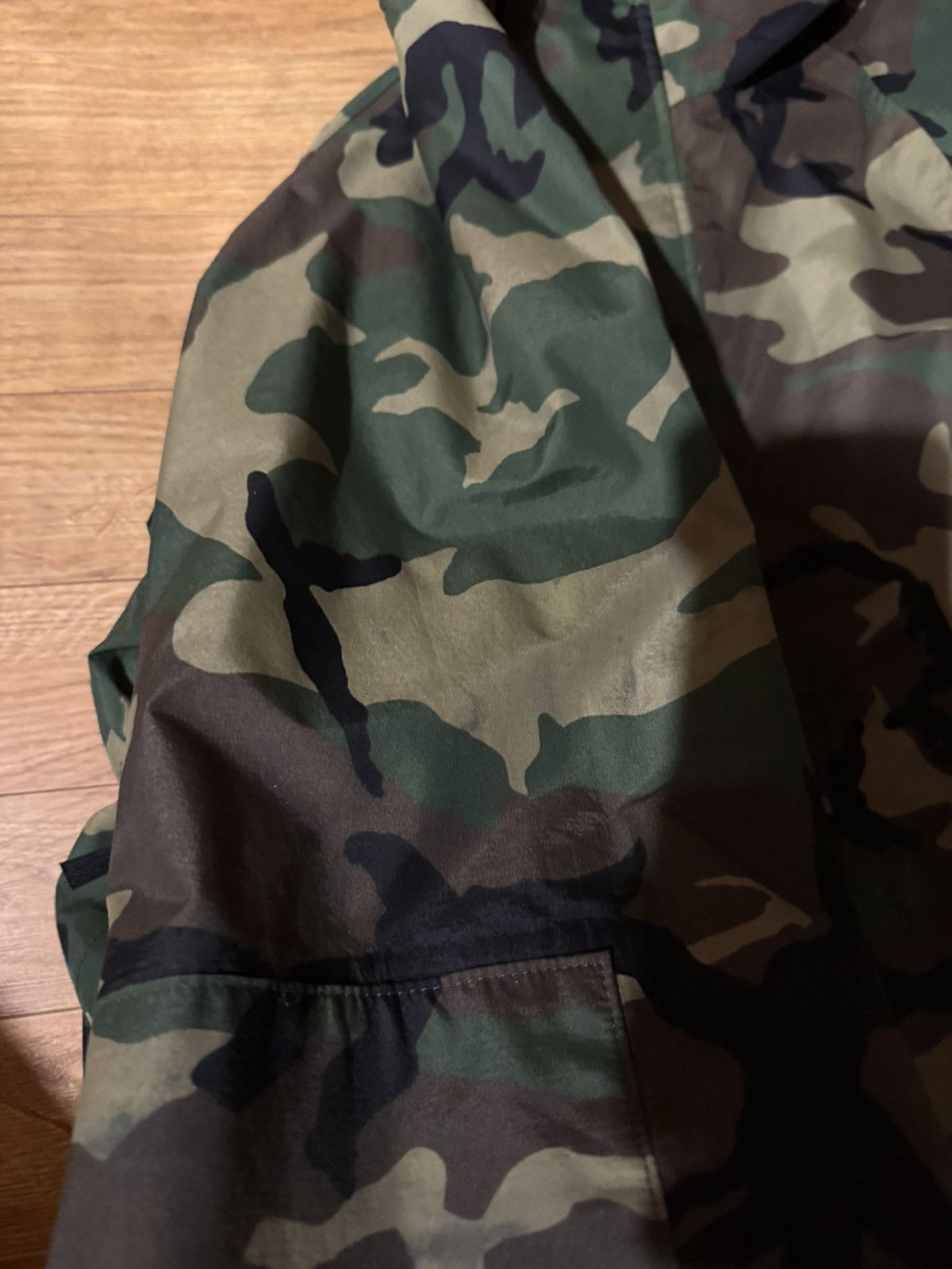 Other USGI Cold Wet Weather Woodland Camo ECWCS Parka XL Long Size US XL / EU 56 / 4 - 4 Thumbnail
