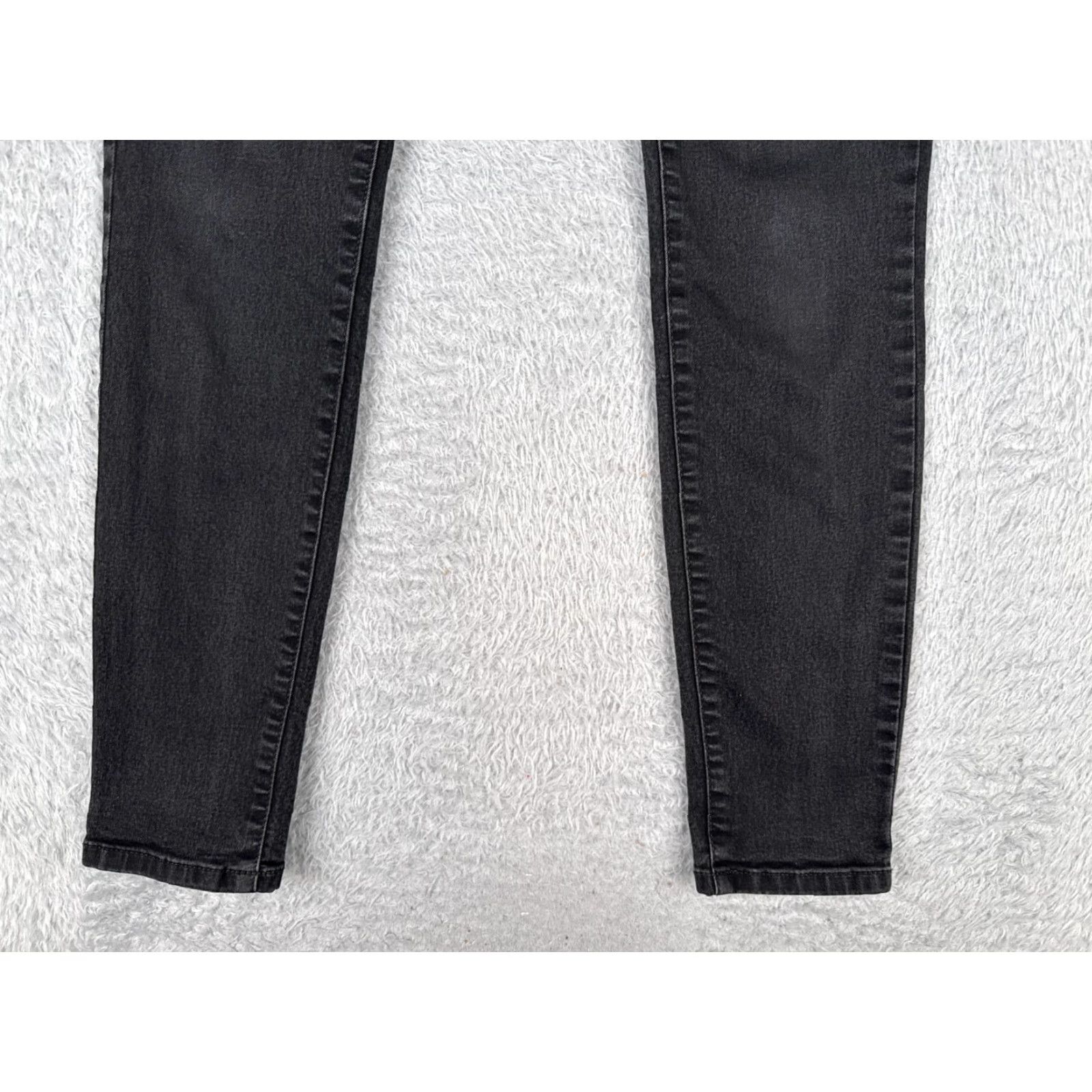 Banana Republic Banana Republic Women's Jeans Skinny Fit Mid Rise Black Denim 26x27 Cotton Stretch 2010s Fall Winter Girls Size 26" / US 2 / IT 38 - 2 Thumbnail