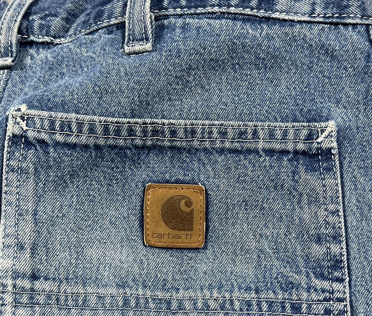 Carhartt × Vintage Vintage 90s Carhartt Baggy Denim Pants Mug Distressed Jeans Size US 31 - 7 Thumbnail