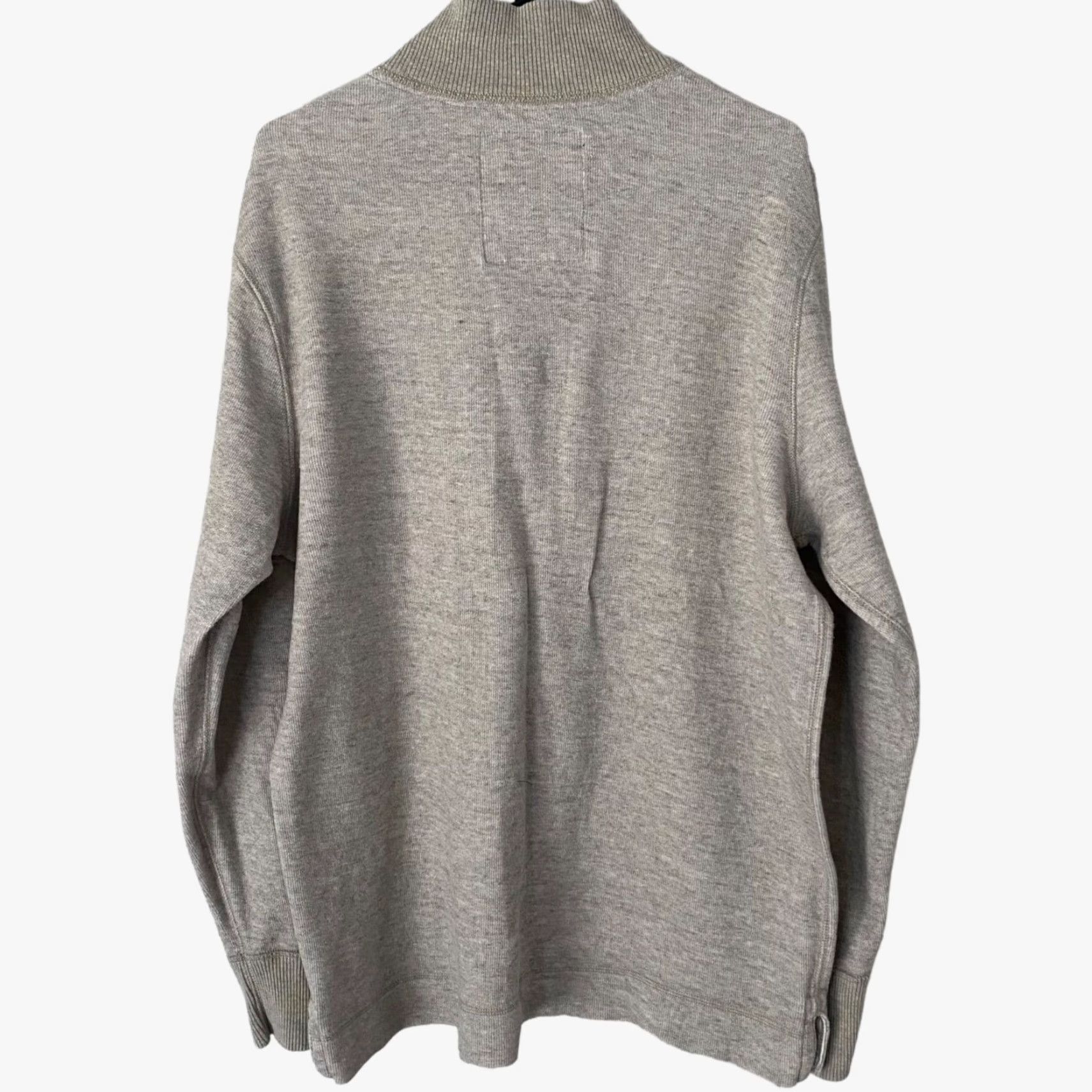 American Eagle Outfitters VINTAGE American Eagle Outfitters Henley Shirt Gray Heavyweight Long-Sleeve Mens XL Size US XL / EU 56 / 4 - 3 Thumbnail