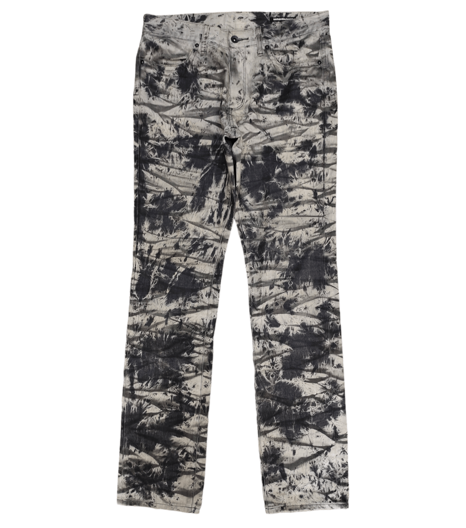 Pre-owned Jean Paul Gaultier Semantic Design Denim Pants Y2k Jpg Undercover Style In Black
