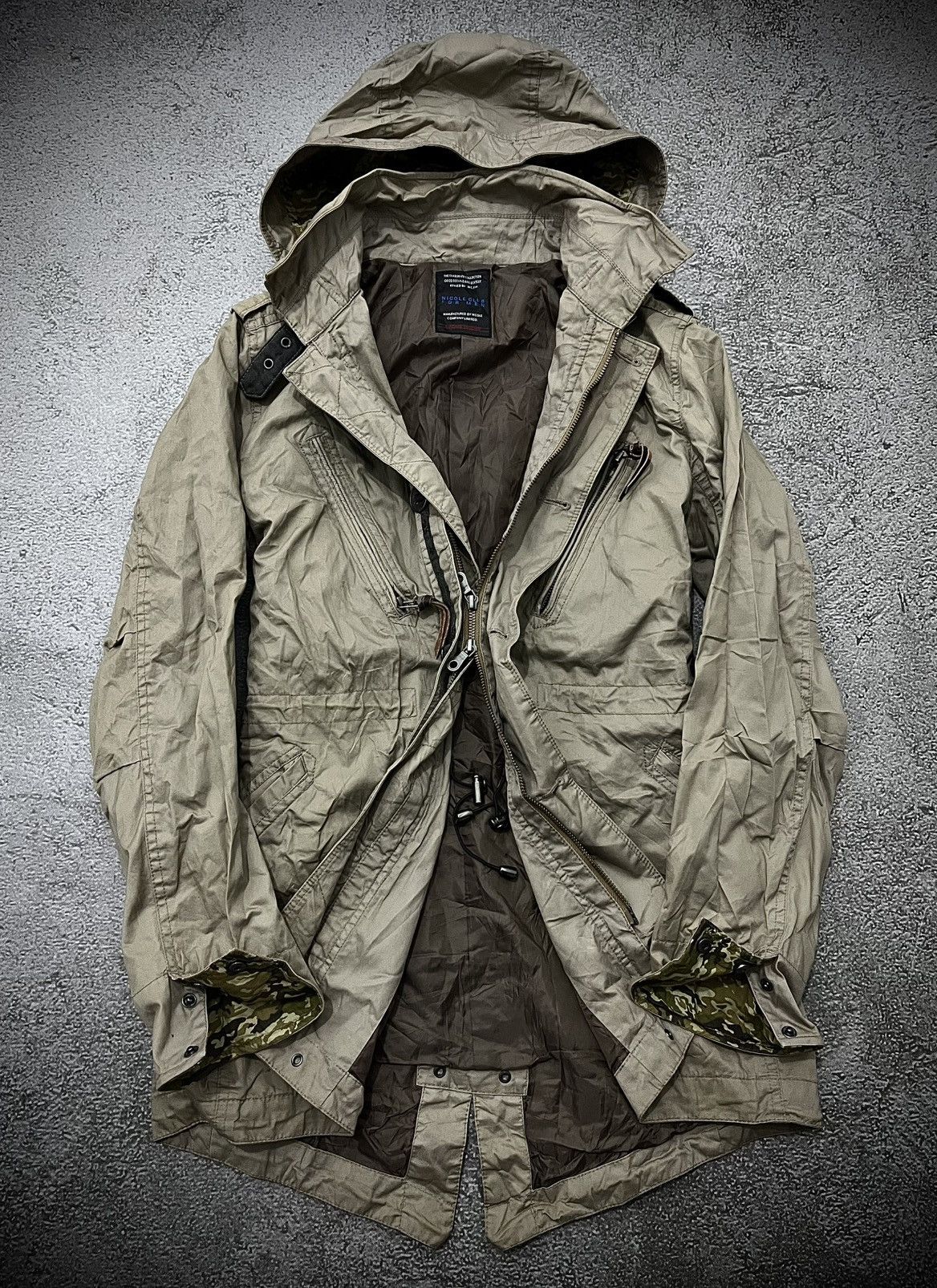 Nicole Club 2000s Nicole Club For Men Parca Jacket Rare Size US L / EU 52-54 / 3 - 1 Thumbnail