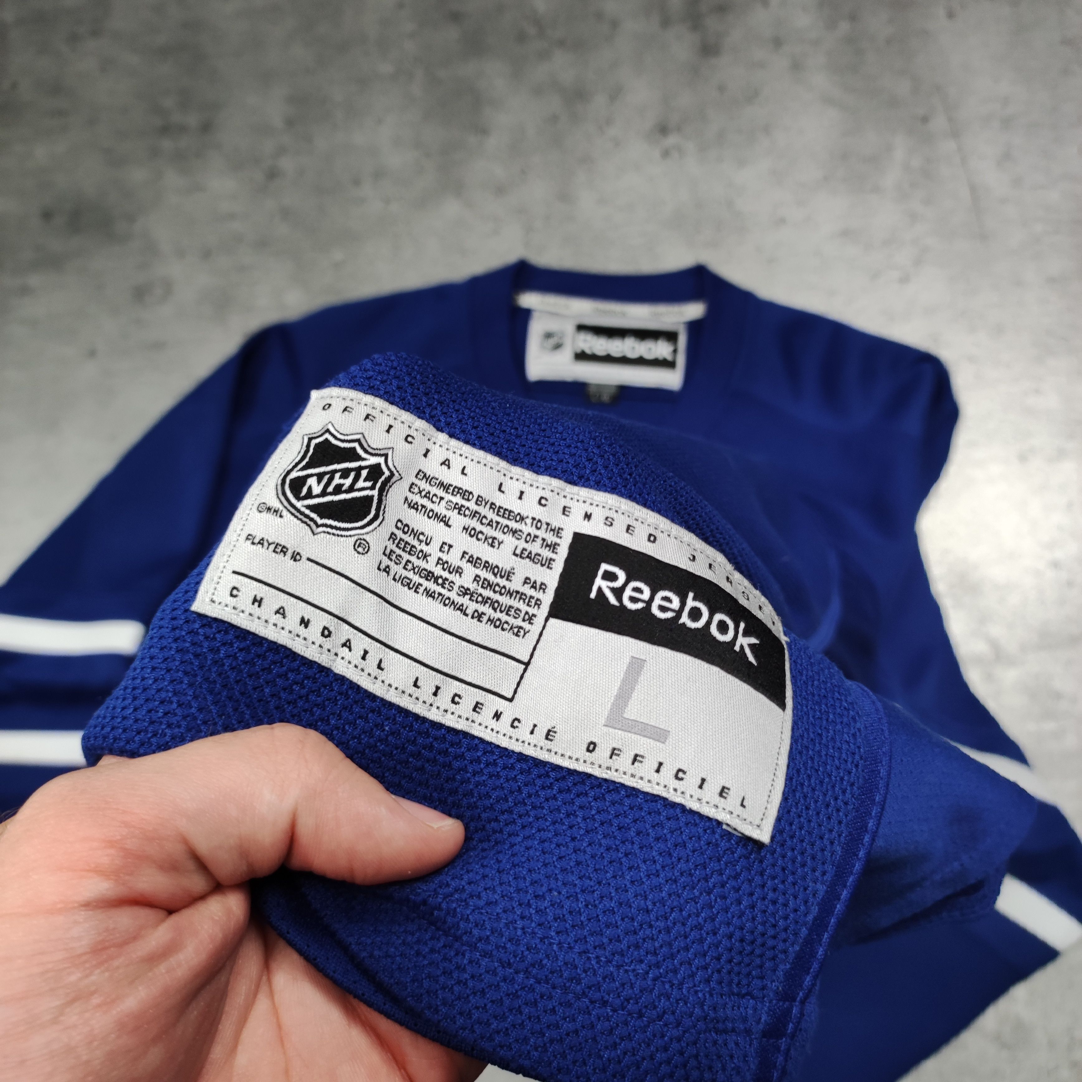 NHL × Reebok × Vintage RARE Reebok x NHL Toronto Maple Leafs Jersey Size US L / EU 52-54 / 3 - 5 Thumbnail