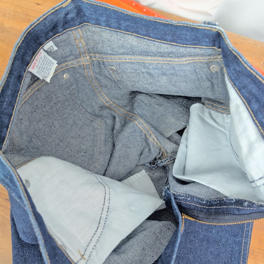 Calvin Klein × Vintage Calvin Klein 80's Classic Cut USA Made Denim Jeans 28X32 Size US 28 / EU 44 - 4 Thumbnail