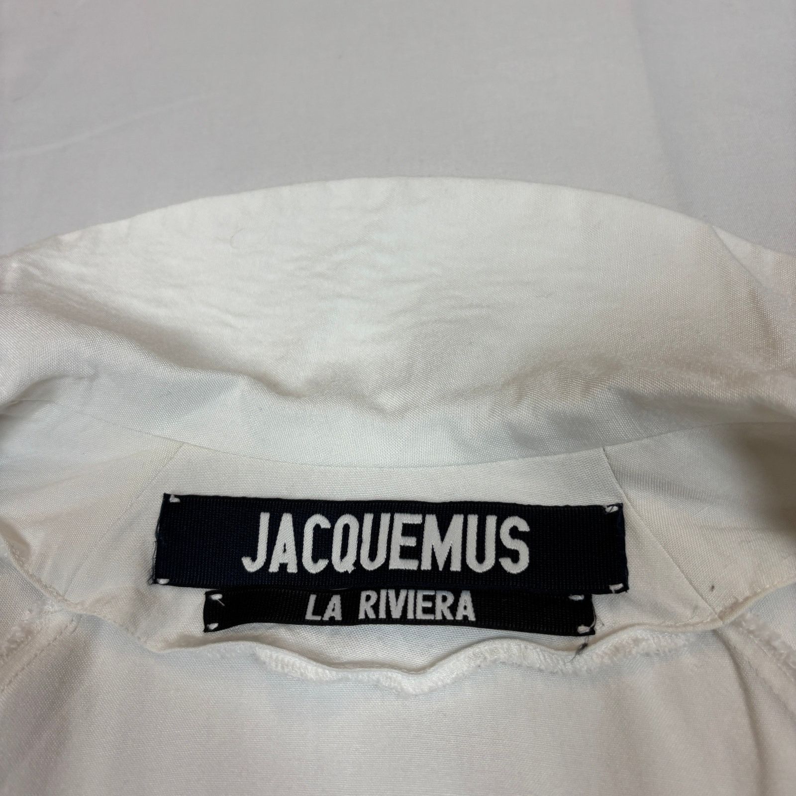 Jacquemus Jacquemus La Riviera Wrap Blouse Women's 34 XS Quiet Luxury Size XS / US 0-2 / IT 36-38 - 4 Thumbnail