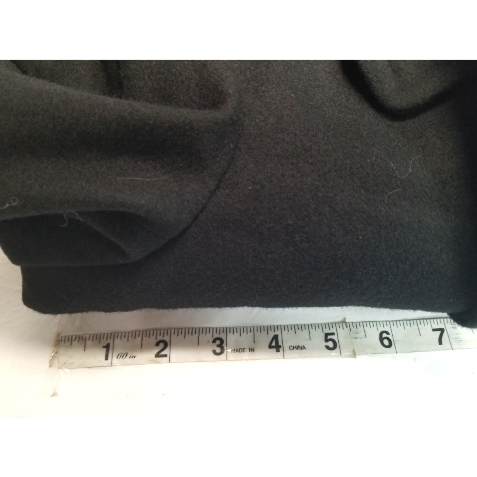 Vintage Defense Logistics Agency Men Overcoat Coat Wool Black 40S Lined Nylon Dry Clean Only Regular Modern Outdoor 40 Chest Mens Size US XXS / EU 40 - 3 Thumbnail