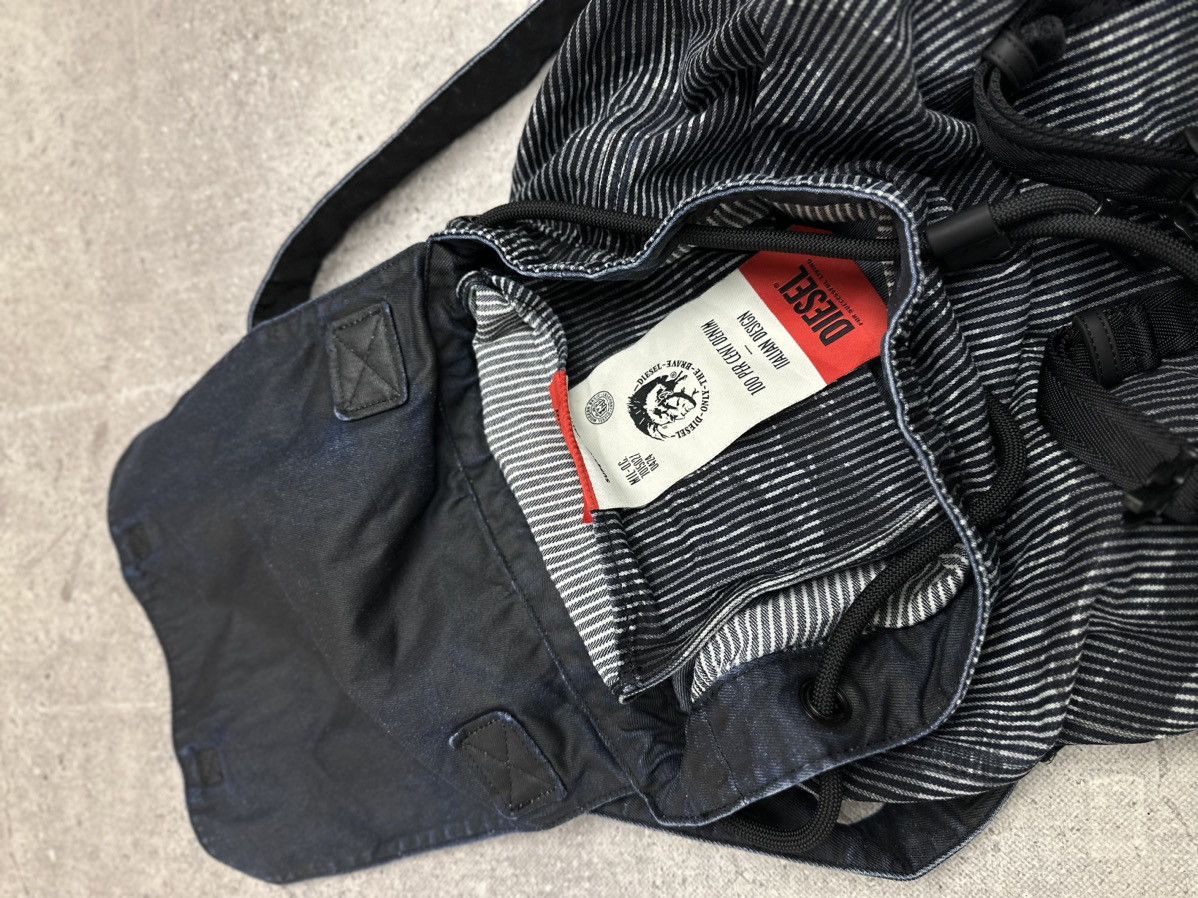 Diesel Vintage Diesel Backpack Multi-pocket Y2k Avantgarde Bag GOA Size ONE SIZE - 9 Thumbnail