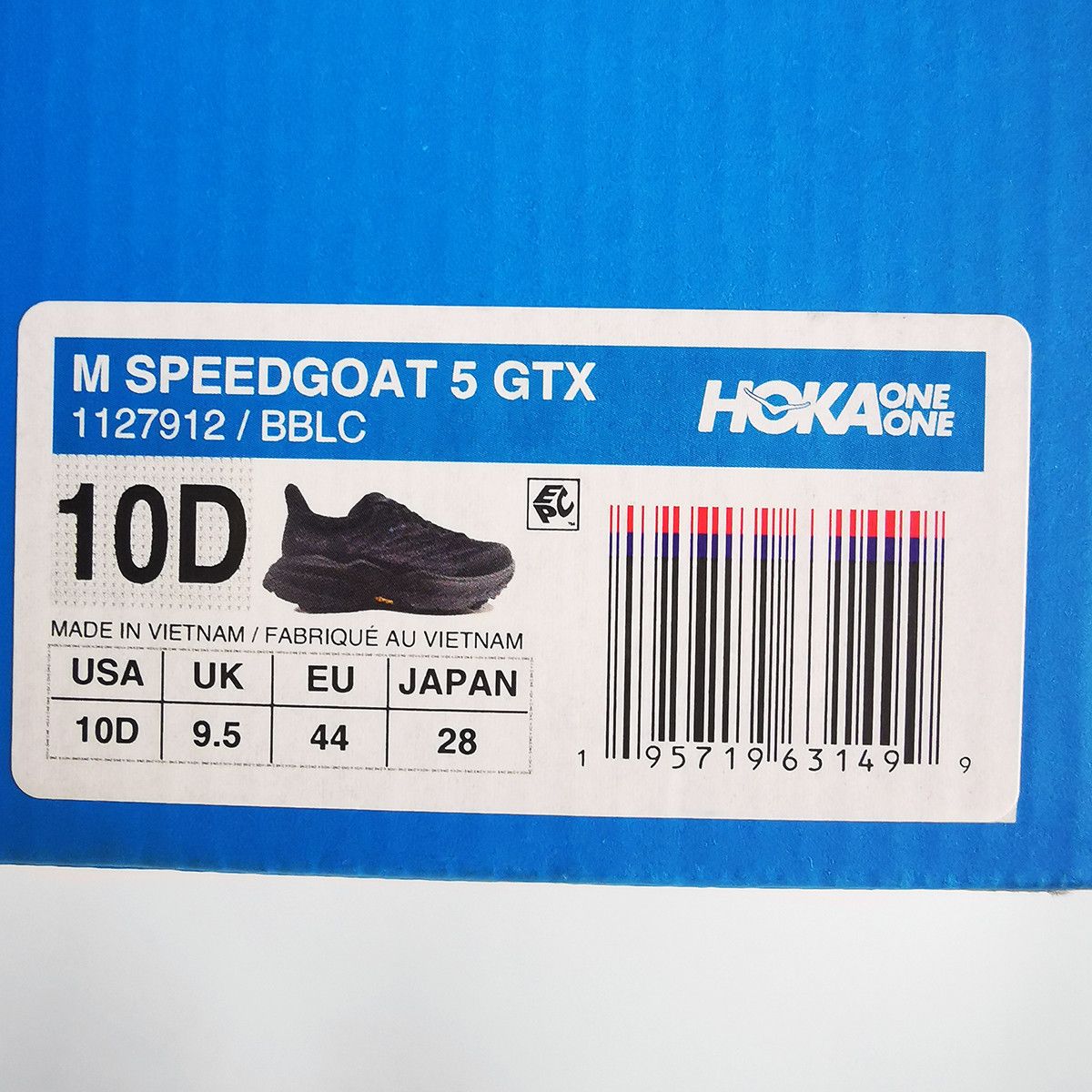 Hoka Hoka One One Speedgoat 5 GTX Goretex sneakers trail shoes Size US 10 / EU 43 - 15 Thumbnail