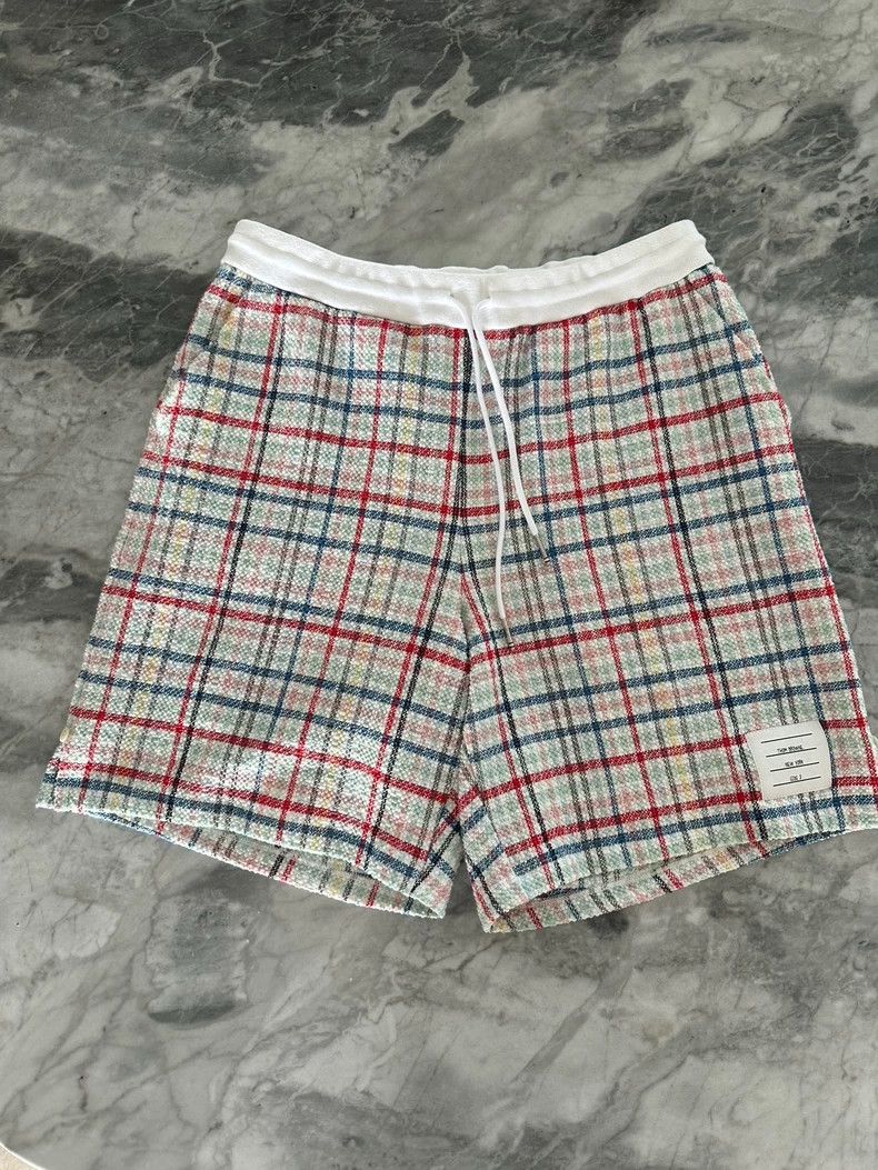 Thom Browne Thom Browne Grain pattern mid-waist tied in straight jeans Size US 27 - 1 Thumbnail