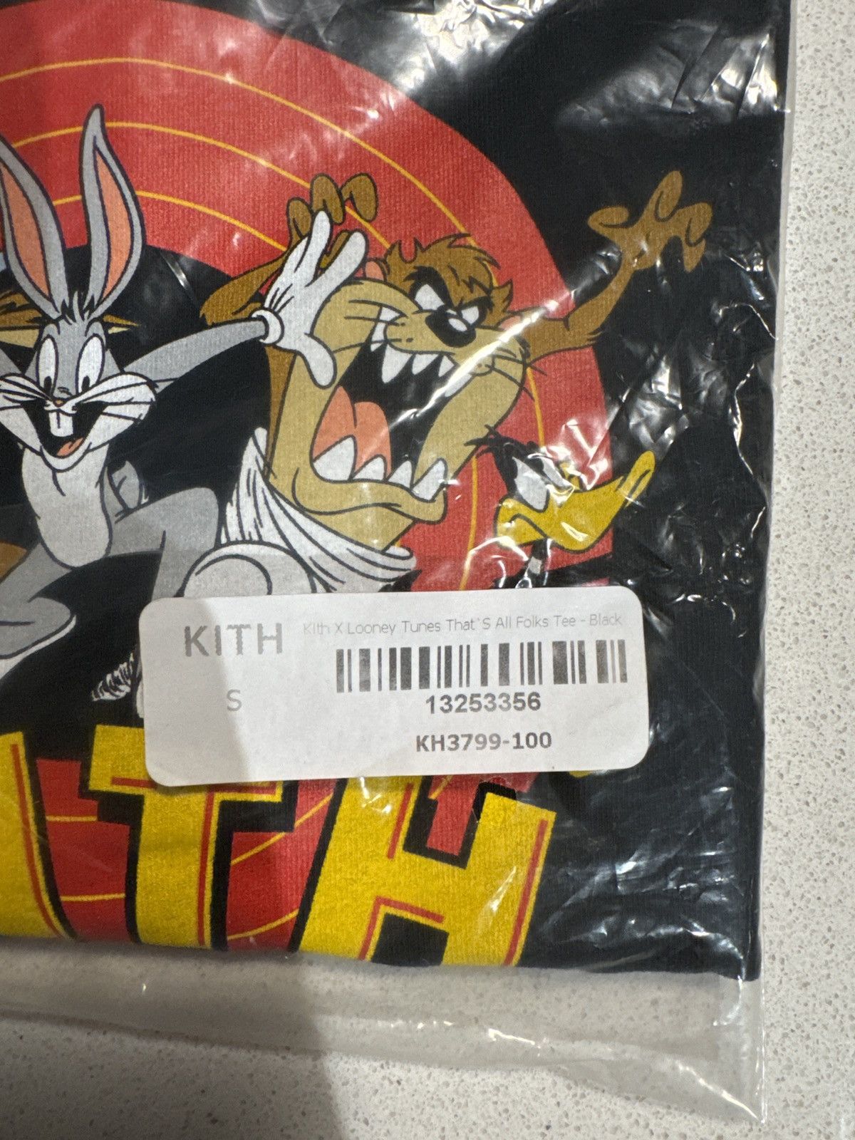 Kith Kith x Looney Tunes That’s All Folks Tee - Black Size US S / EU 44-46 / 1 - 4 Thumbnail
