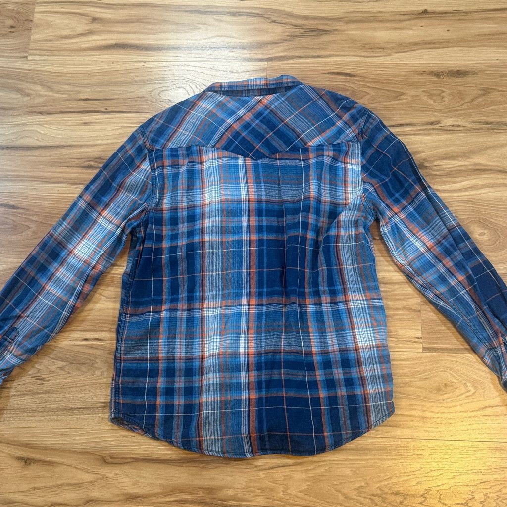 Levi's Levi’s Men’s XL Plaid Flannel Button Shirt Size US XL / EU 56 / 4 - 2 Thumbnail