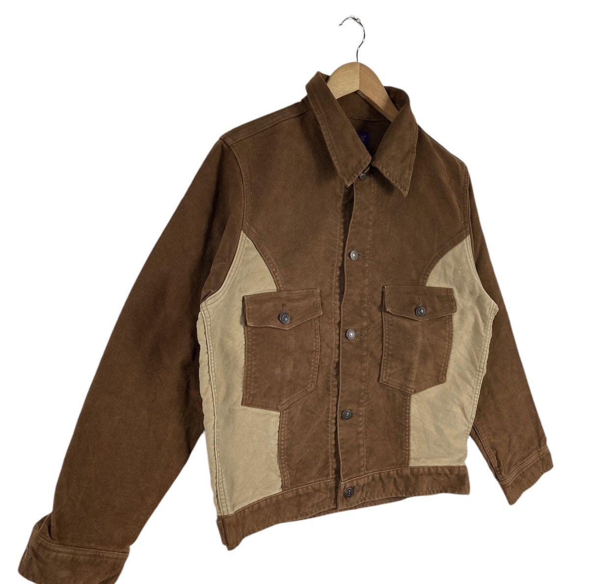 Needles By Keizo Shimizu Nepenthes Japan Trucker Corduroy Jacket Size US M / EU 48-50 / 2 - 3 Thumbnail