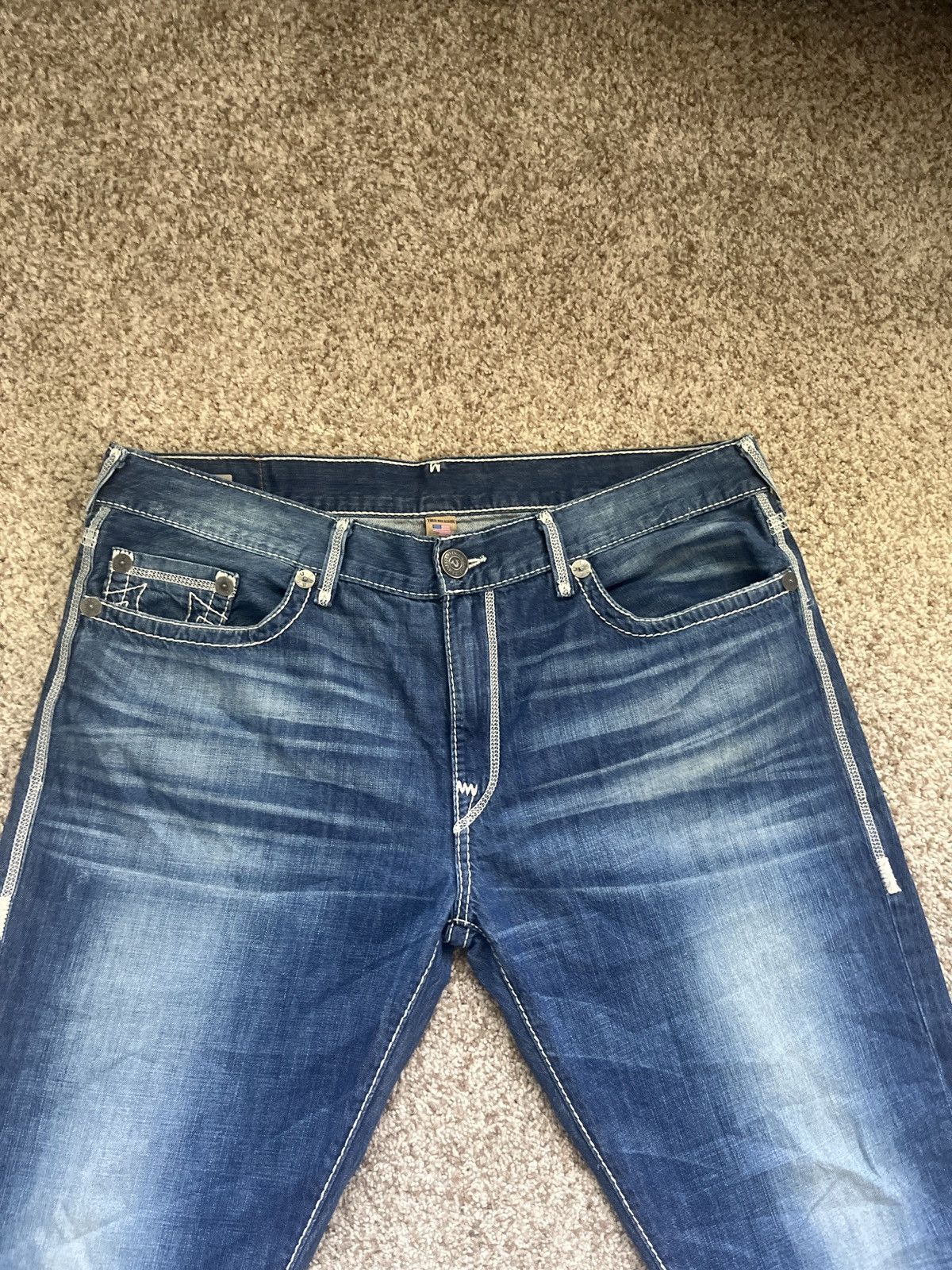 True Religion × Vintage True Religion Jeans Size US 40 / EU 56 - 1 Thumbnail