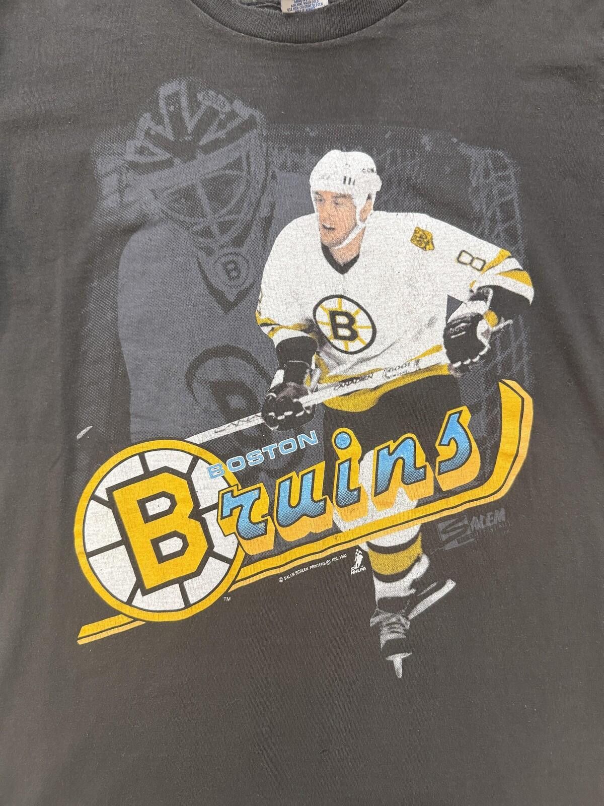 Salomon NHL Boston Bruins Shirt Vintage 90s MED Hockey Salem RARE Size US M / EU 48-50 / 2 - 2 Thumbnail