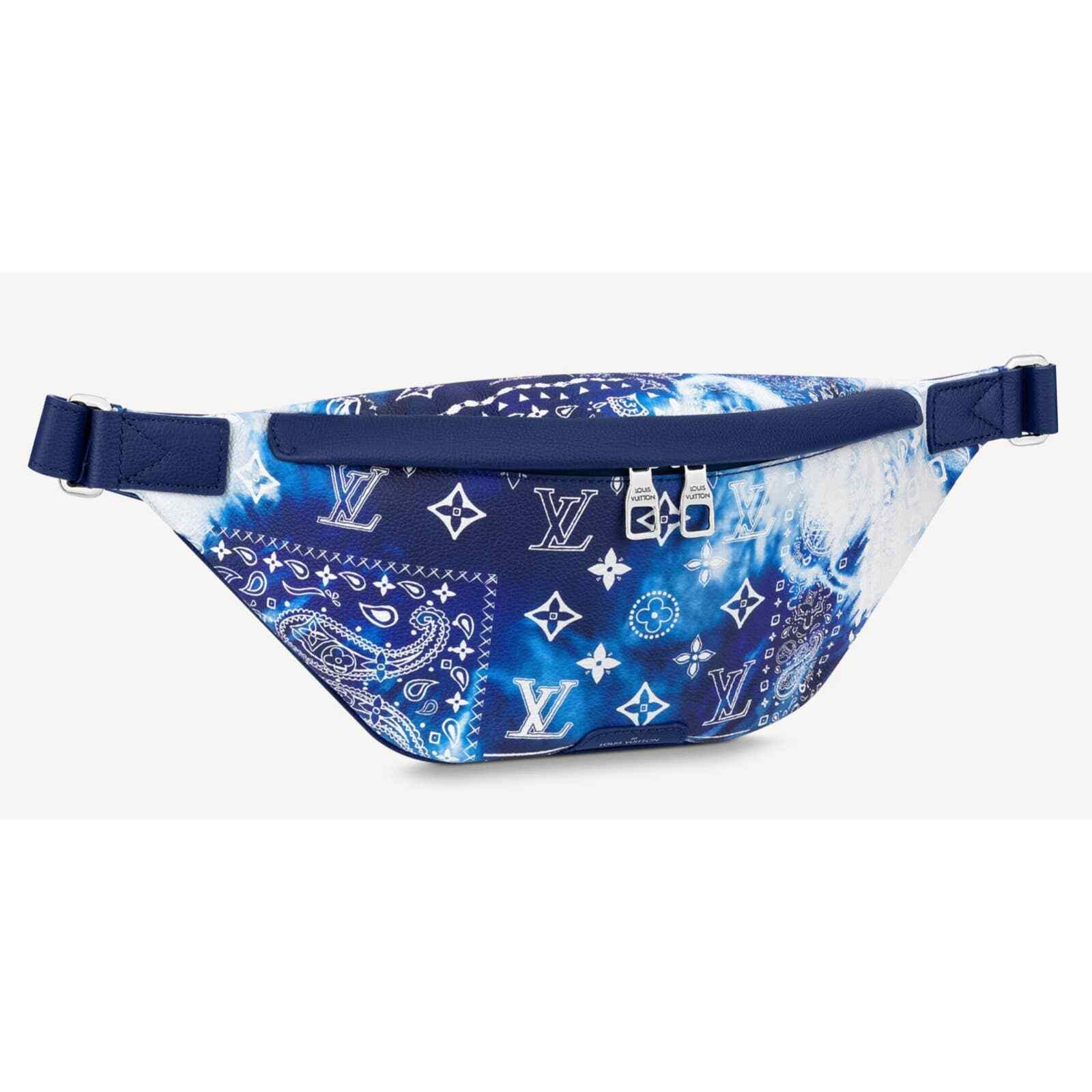 Louis Vuitton Louis Vuitton Bandana Blue Monogram Crossbody Fanny Pack Bag Size ONE SIZE - 1 Thumbnail