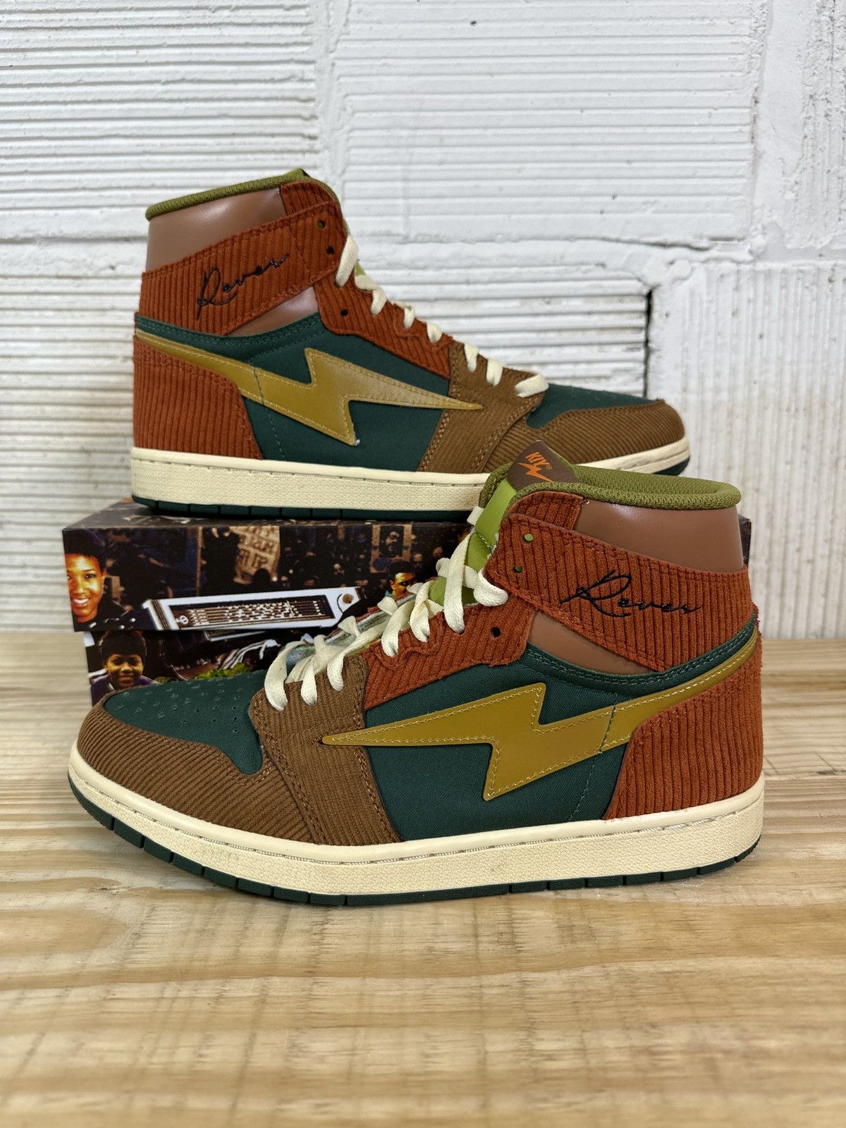 image of Kiy Reves Paris Bhm Corduroy Size 11 Shoes, Men's