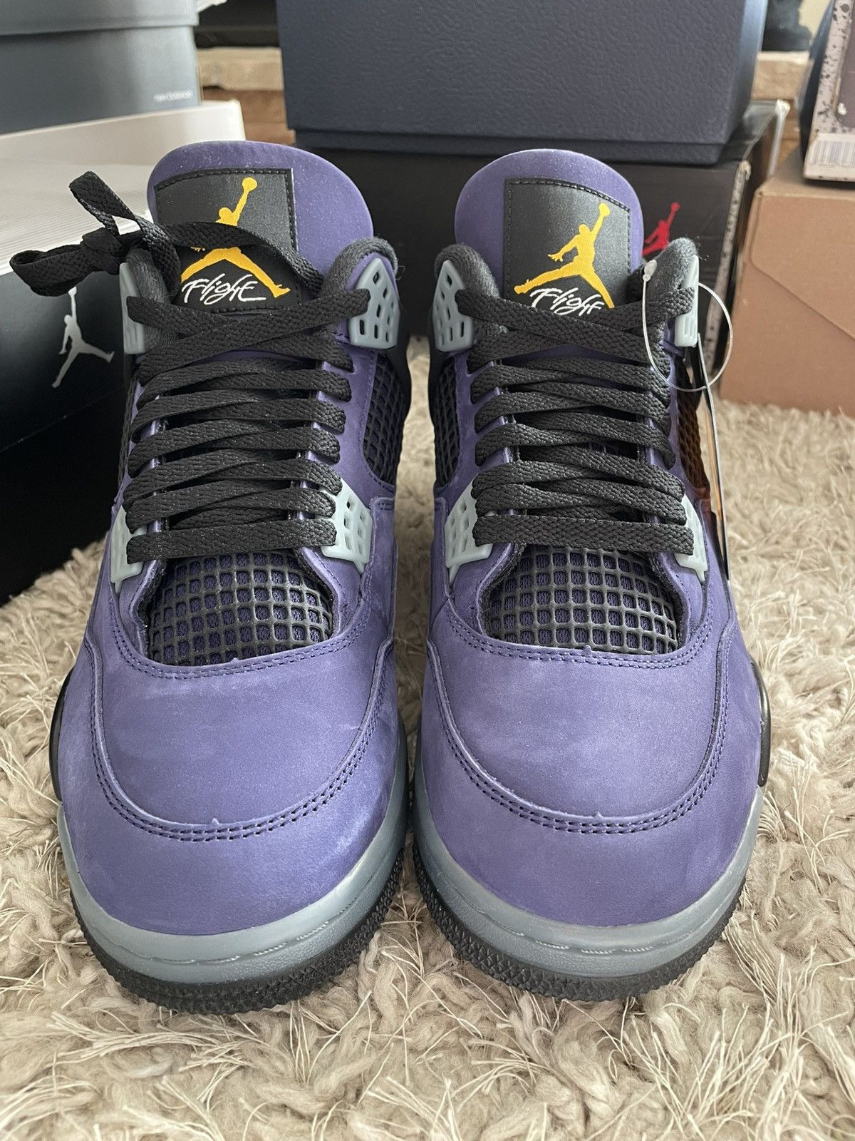 Jordan Brand Jordan 4 Lakers Size US 10 / EU 43 - 4 Thumbnail