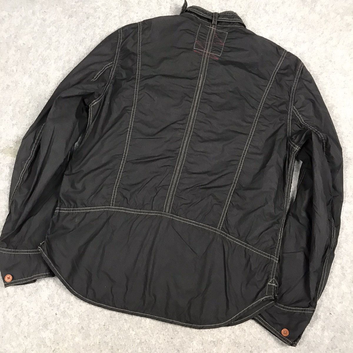 Japanese Brand BALL BLACK ZIPPER JACKET PUNK STYLE JAPAN Size US L / EU 52-54 / 3 - 8 Thumbnail
