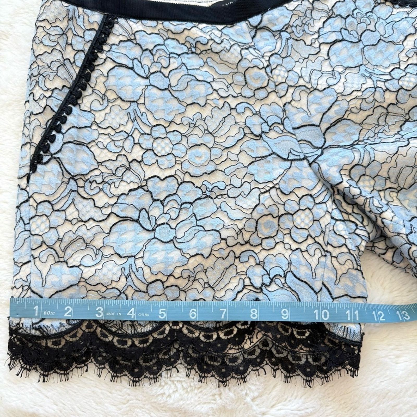 Other Andrew GN women laces shorts size 6 US Retail 580$ Size 28" / US 6 / IT 42 - 12 Thumbnail