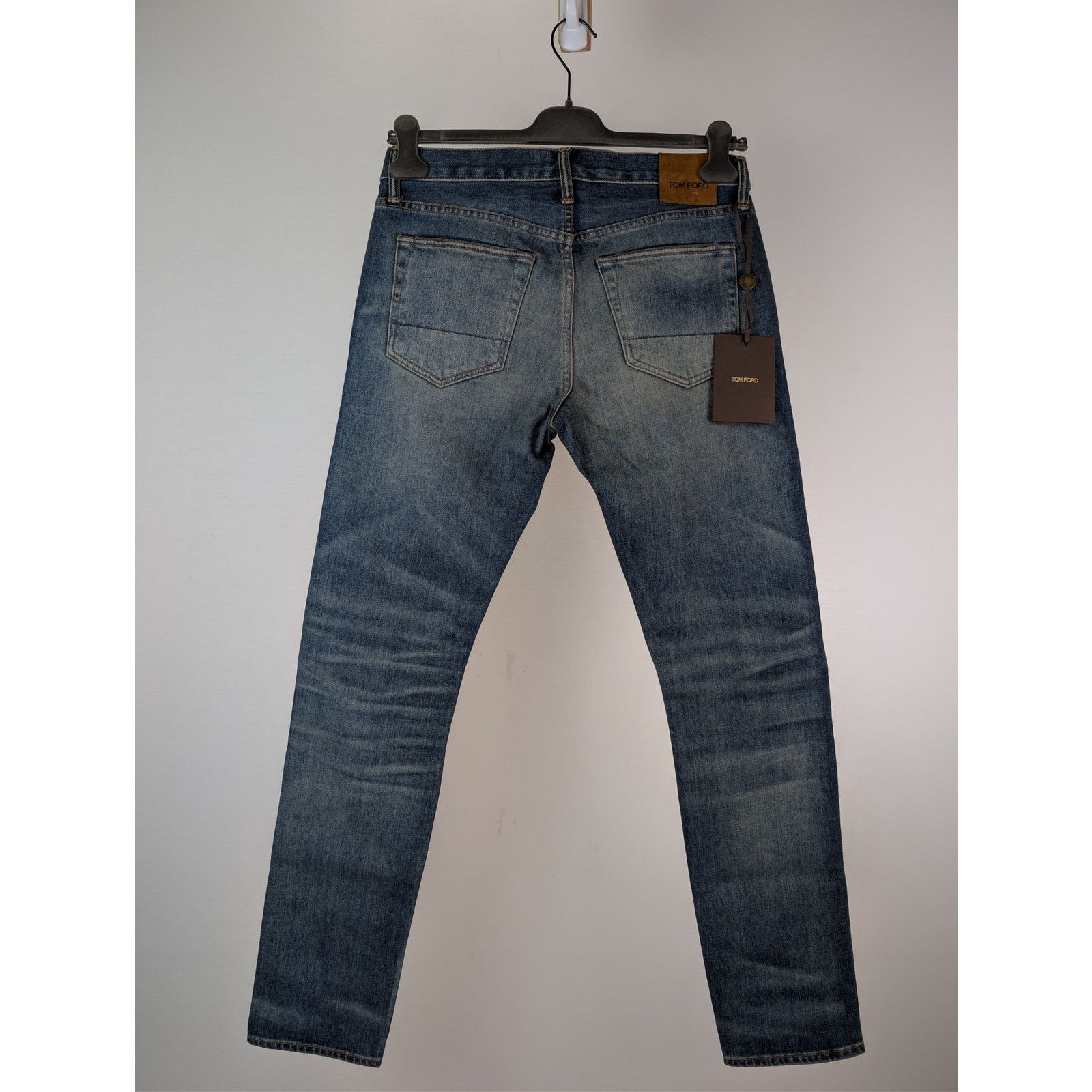 Tom Ford o1rshd1 Slim Denim Jeans in DK Indigo Size US 32 / EU 48 - 9 Thumbnail