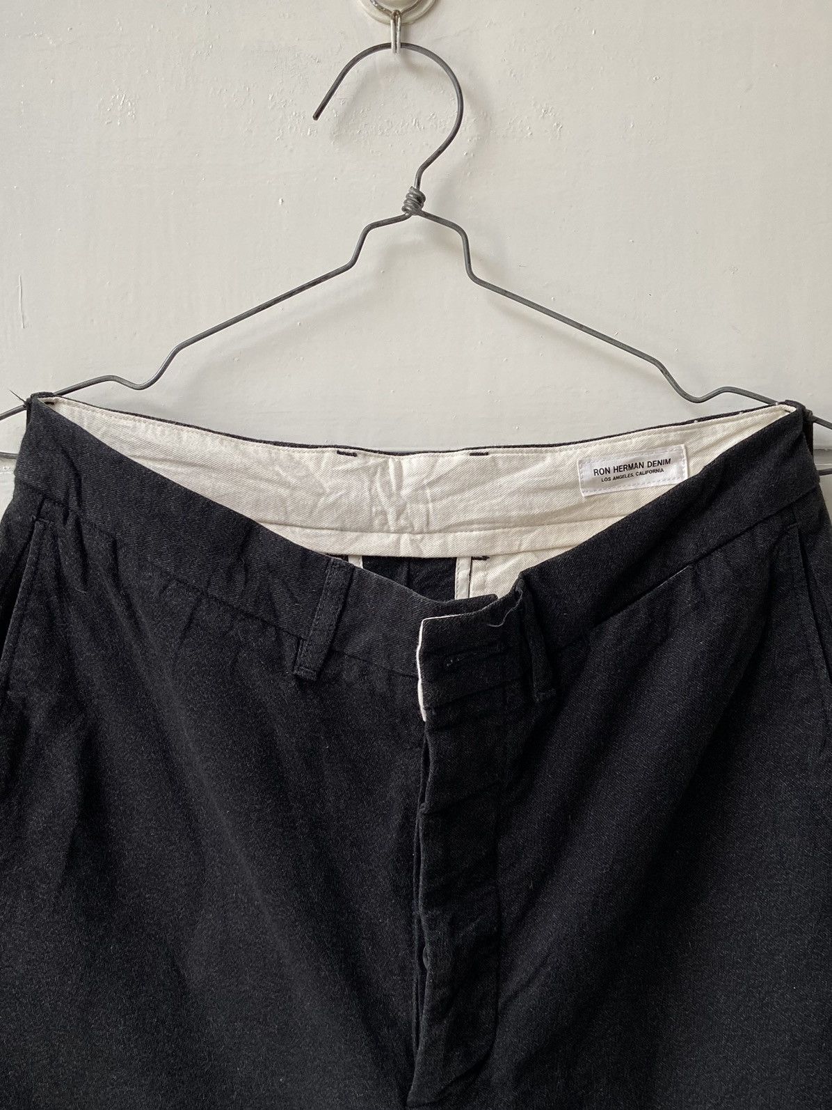 Ron Herman RON HERMAN DENIM Black Pants Size US 31 - 13 Thumbnail